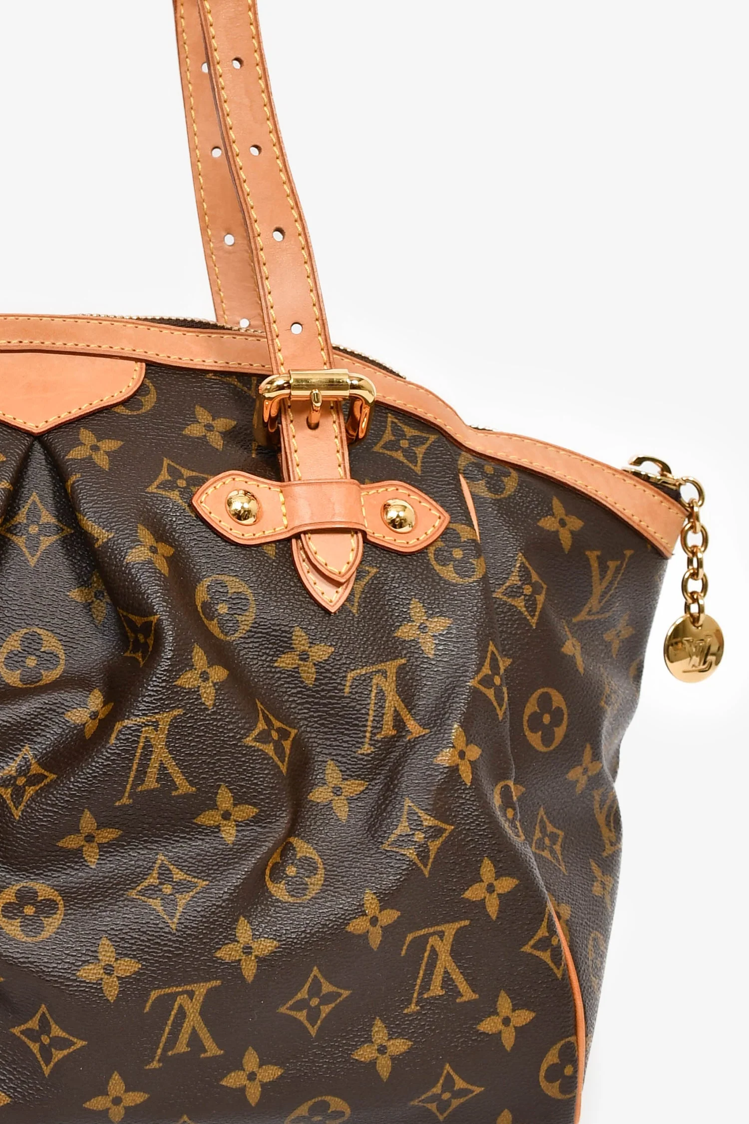 Louis Vuitton 2011 Monogram Canvas Tivoli GM Shoulder Bag - Image 6