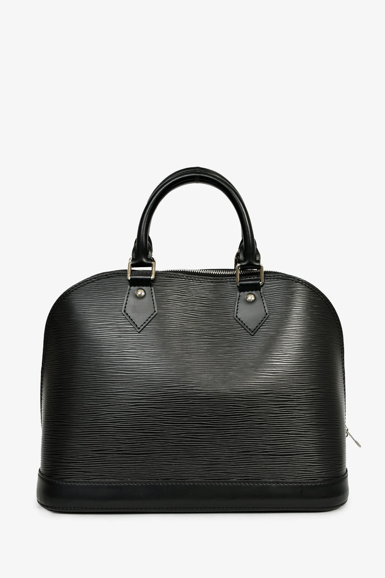 Louis Vuitton 2012 Black Epi Leather Alma PM Top Handle - Image 2