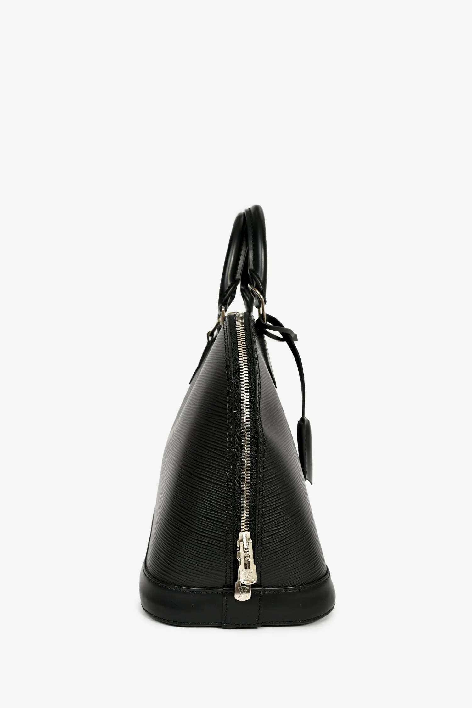 Louis Vuitton 2012 Black Epi Leather Alma PM Top Handle - Image 3