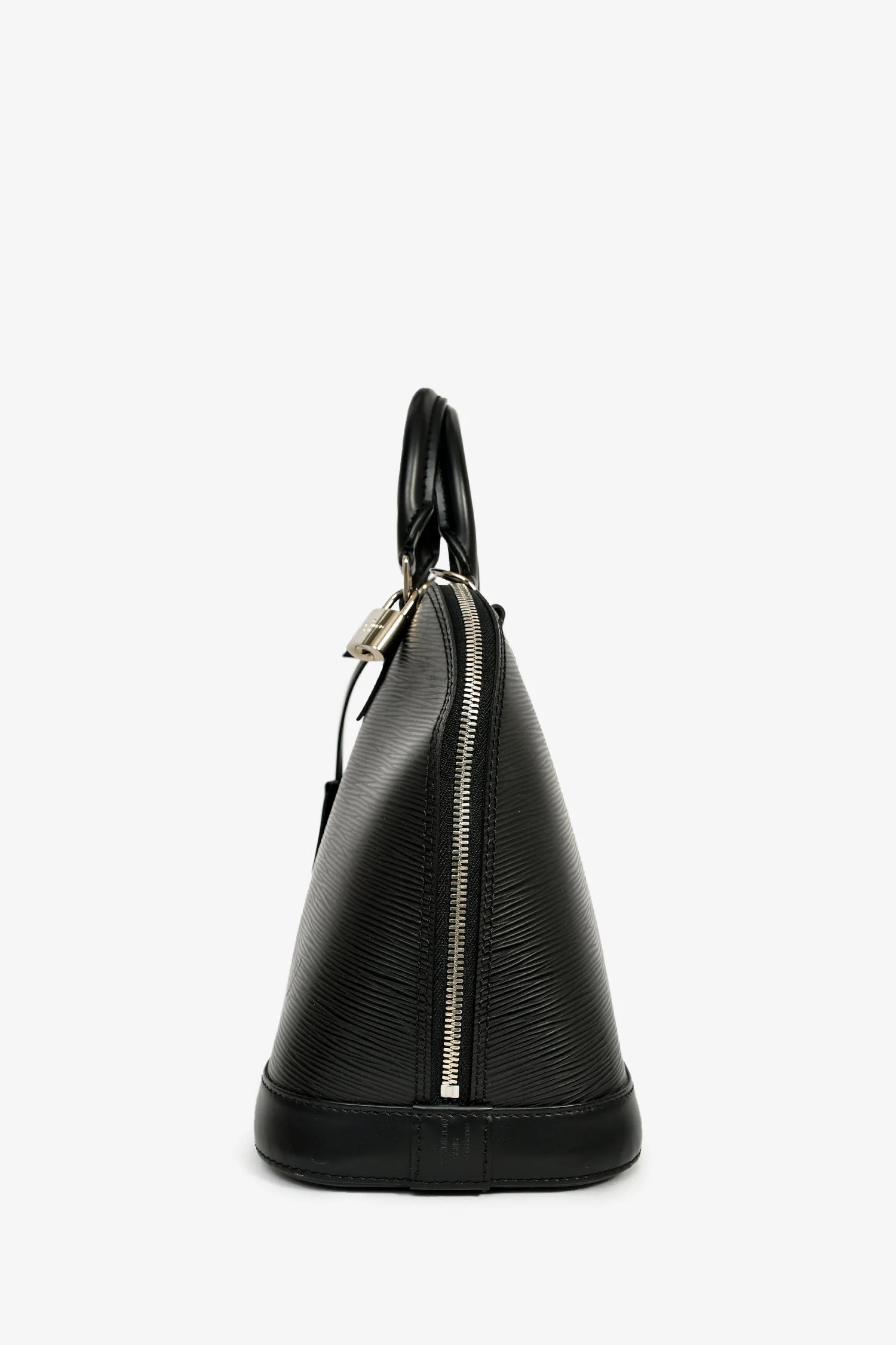 Louis Vuitton 2012 Black Epi Leather Alma PM Top Handle - Image 4