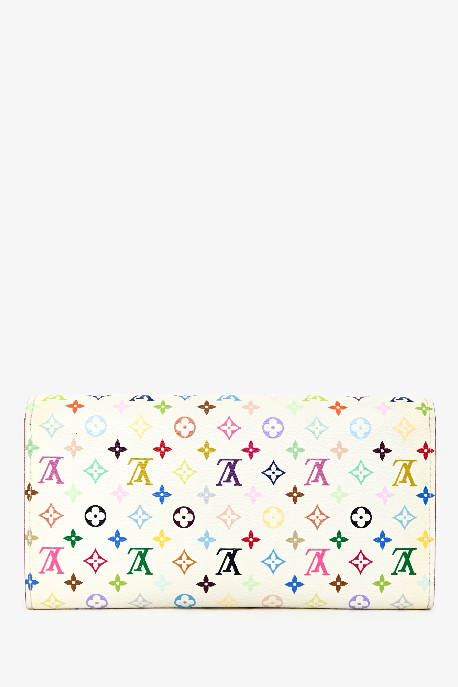 Louis Vuitton 2012 White Monogram Sarah Long Wallet - Image 2