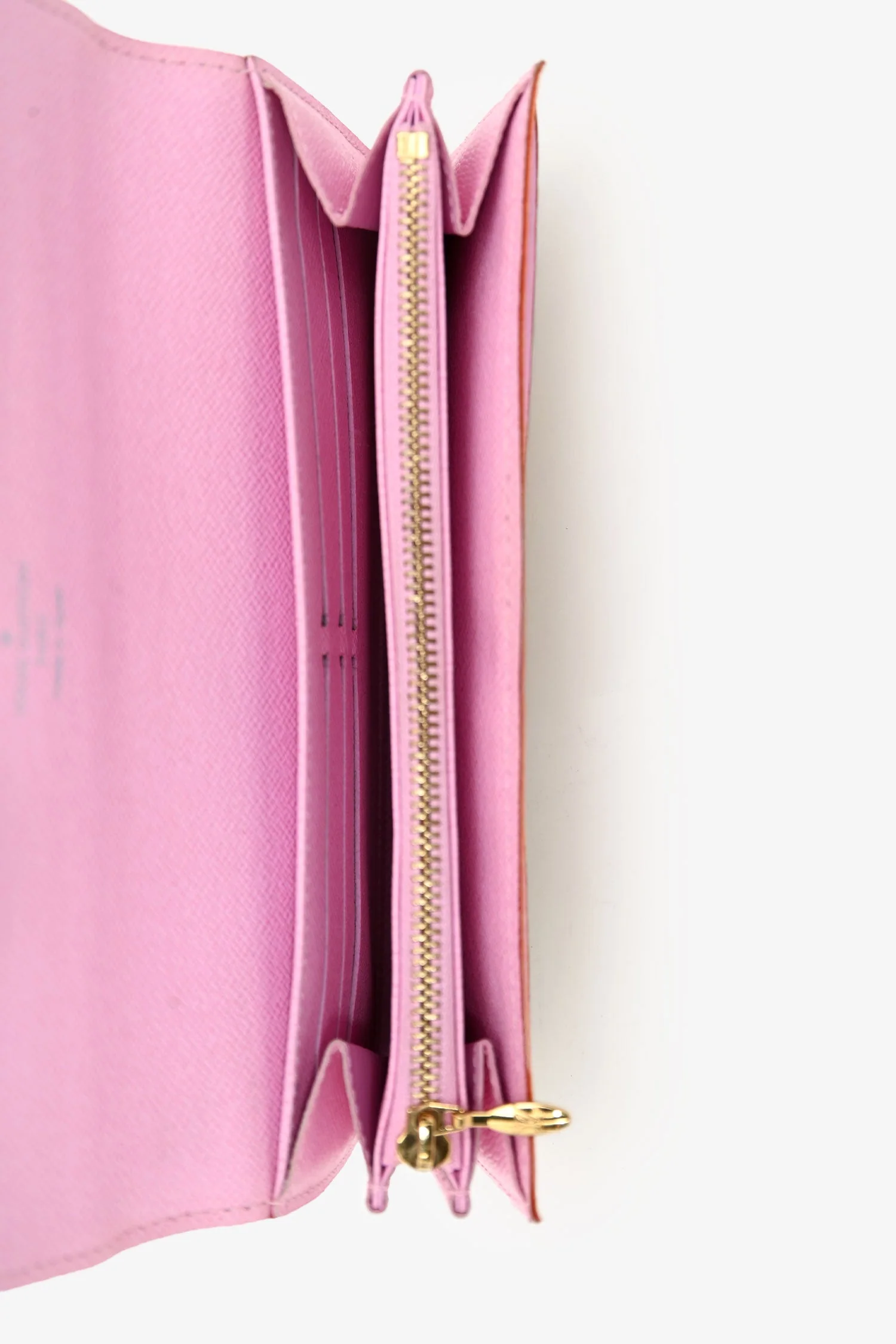 Louis Vuitton 2012 White Monogram Sarah Long Wallet - Image 6