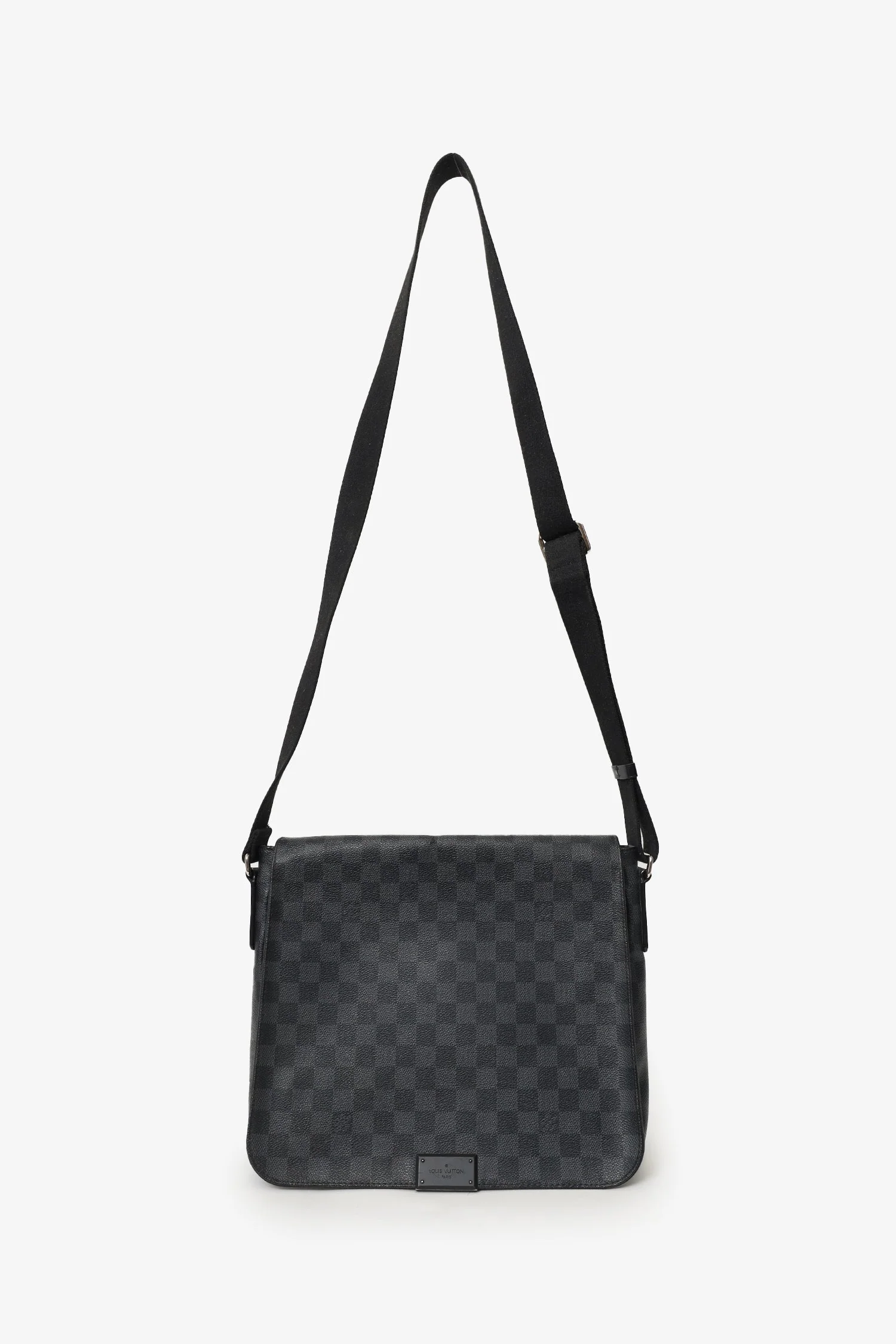 Louis Vuitton 2013 Damier Graphite Daniel MM Messenger Bag - Image 7
