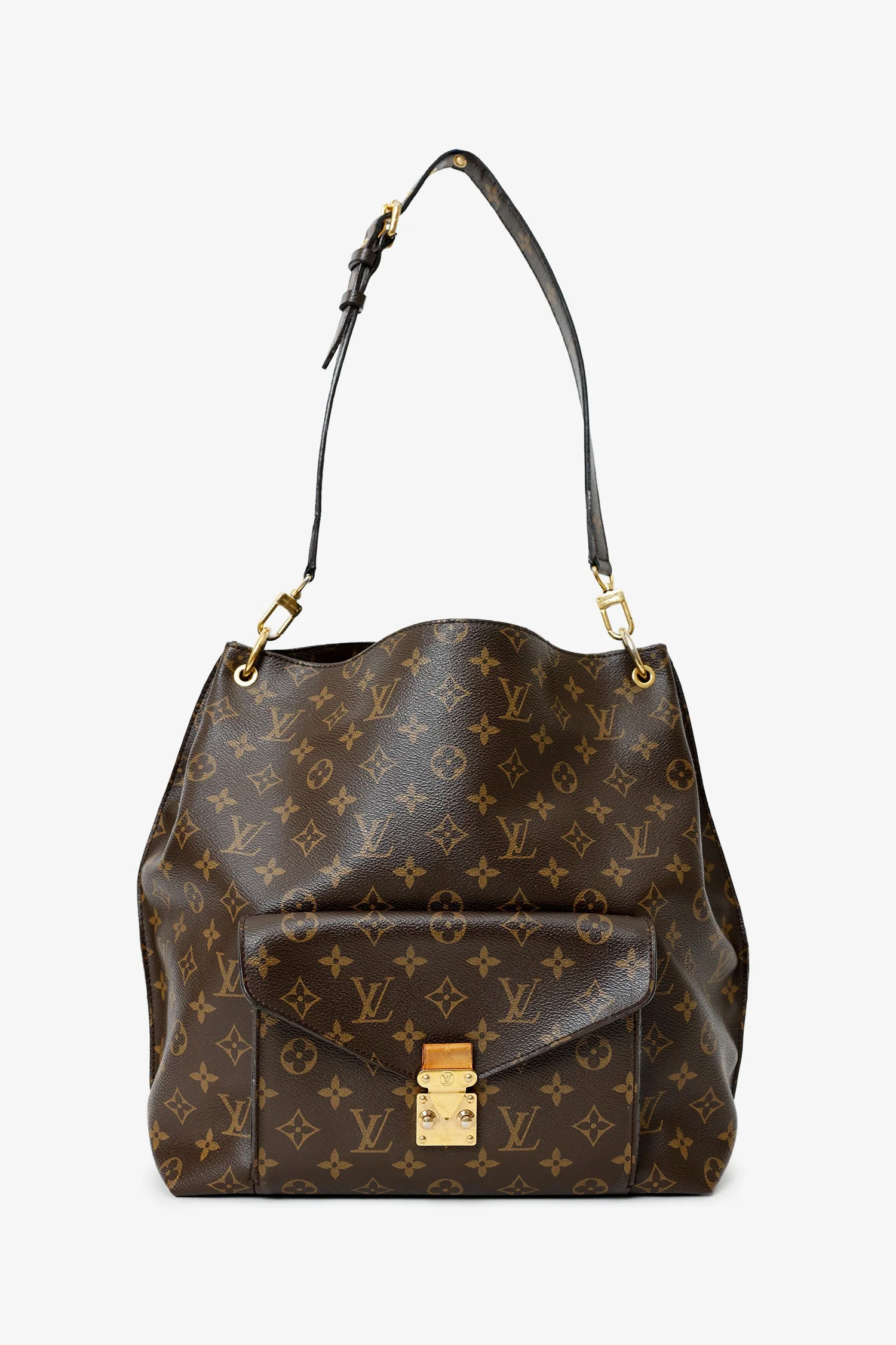 Louis Vuitton 2013 Monogram Canvas Metis Hobo Bag - Image 7
