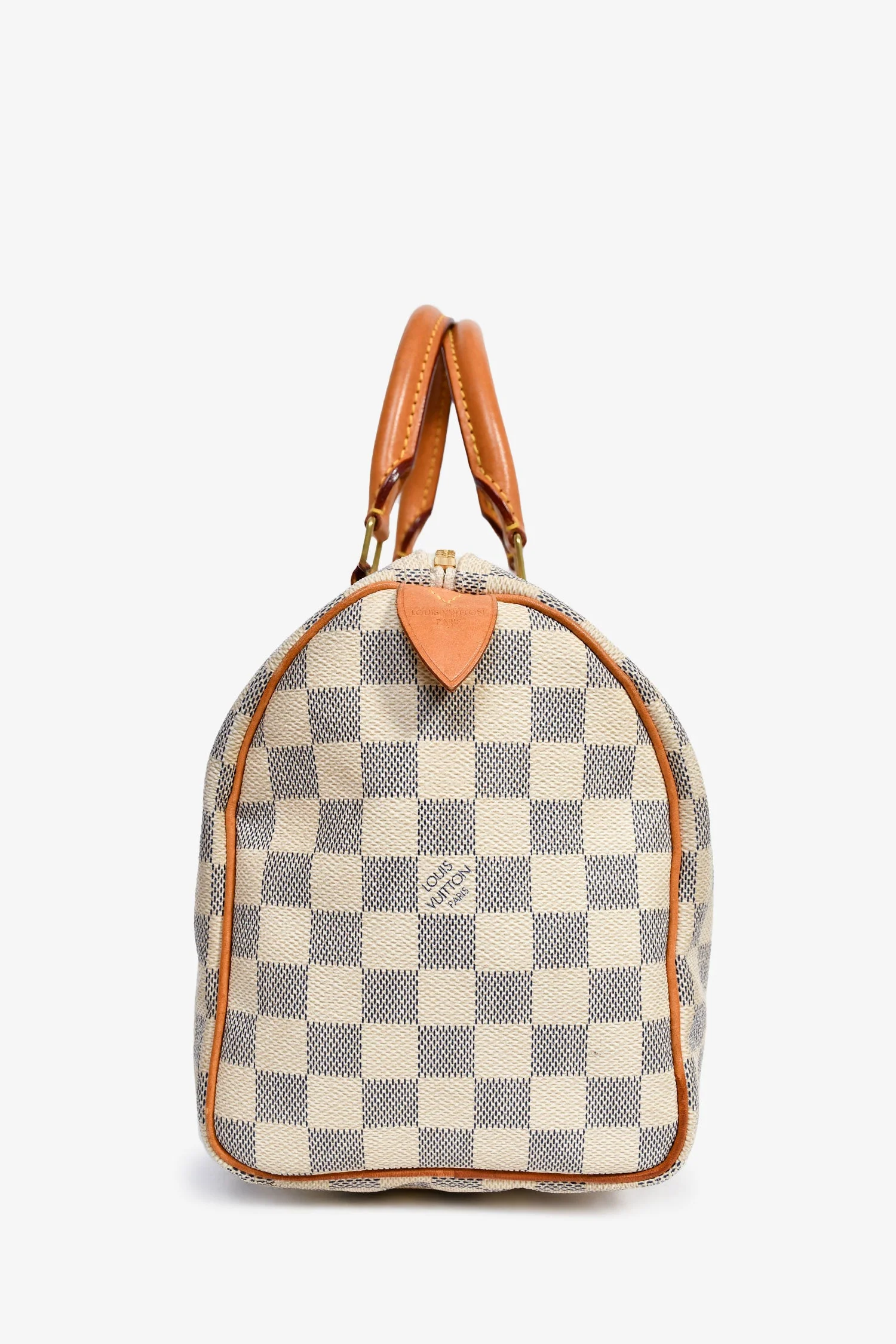 Louis Vuitton 2014 Damier Azur Speedy 25 Top Handle - Image 4