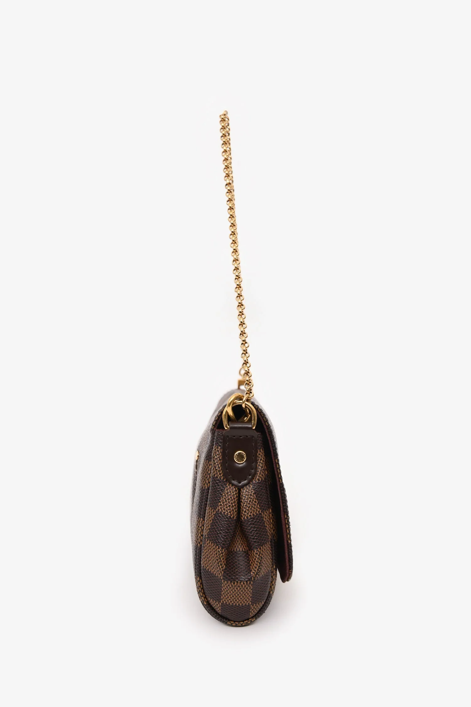 Louis Vuitton 2014 Damier Ebene Eva Pochette With Strap - Image 3