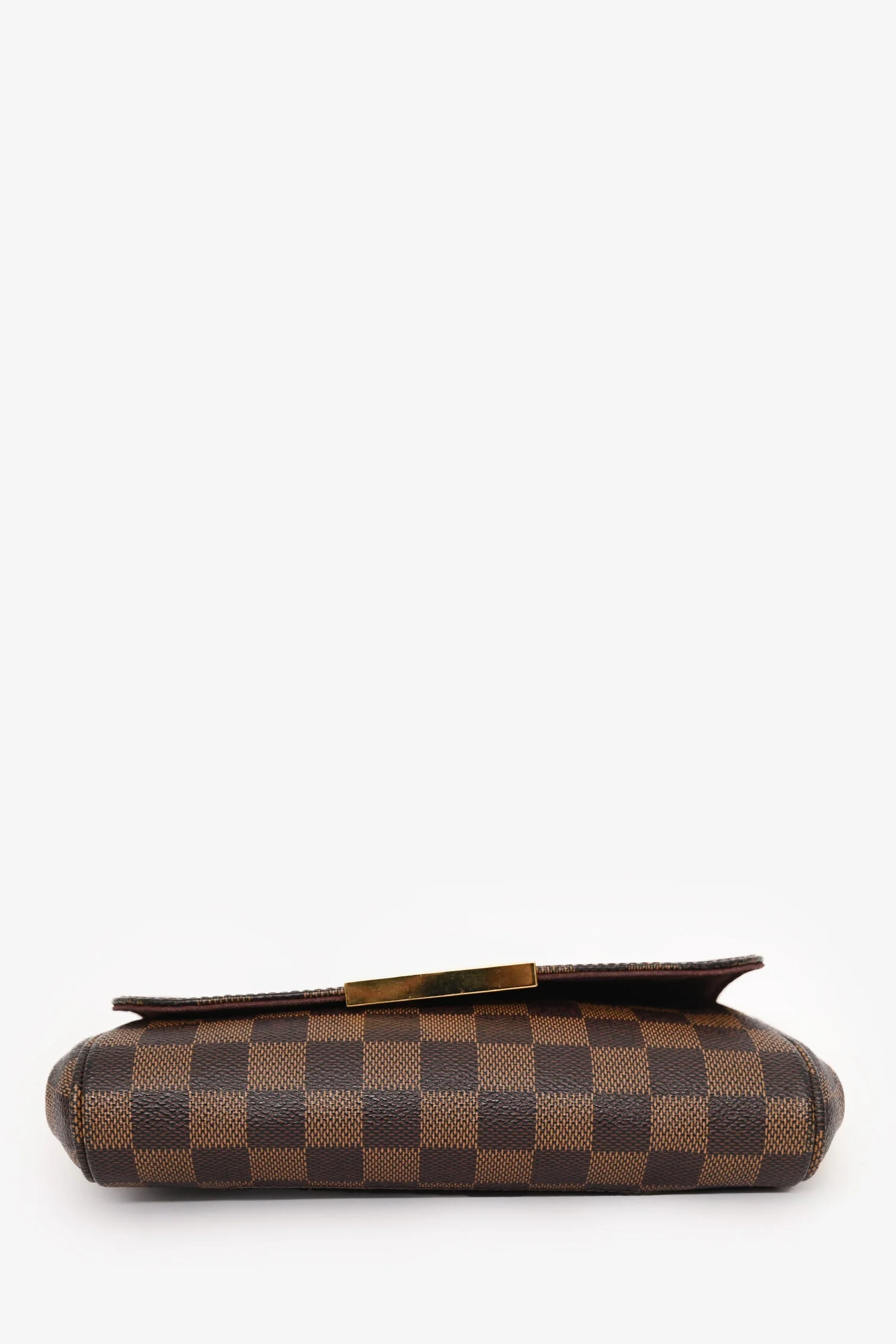 Louis Vuitton 2014 Damier Ebene Eva Pochette With Strap - Image 5