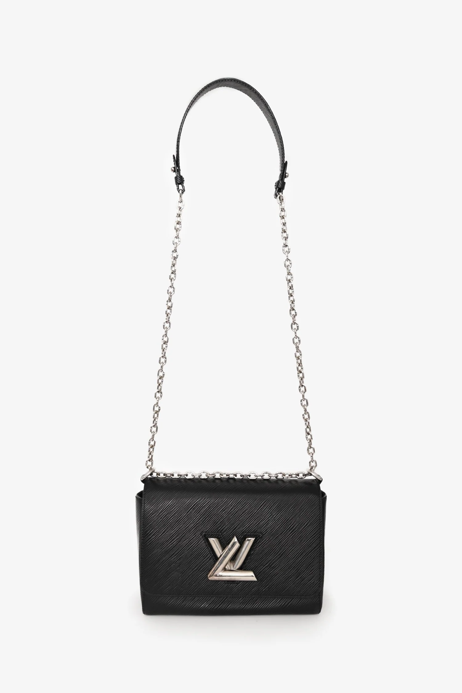 Louis Vuitton 2016 Black Epi Leather Twist MM Bag - Image 7