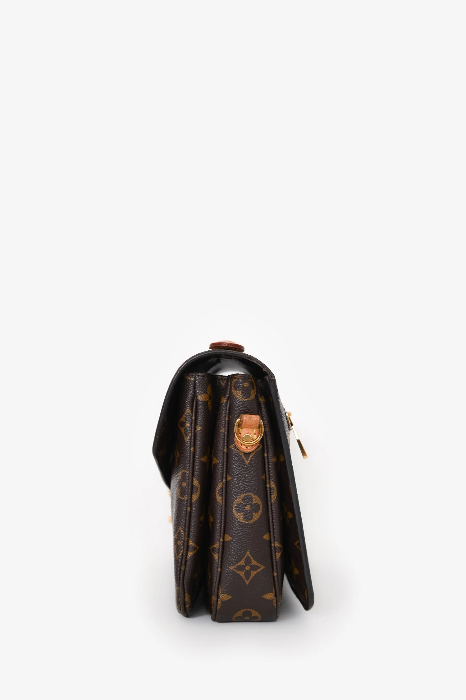 Louis Vuitton 2016 Monogram Canvas/Leather Pochette Metis Crossbody - Image 3