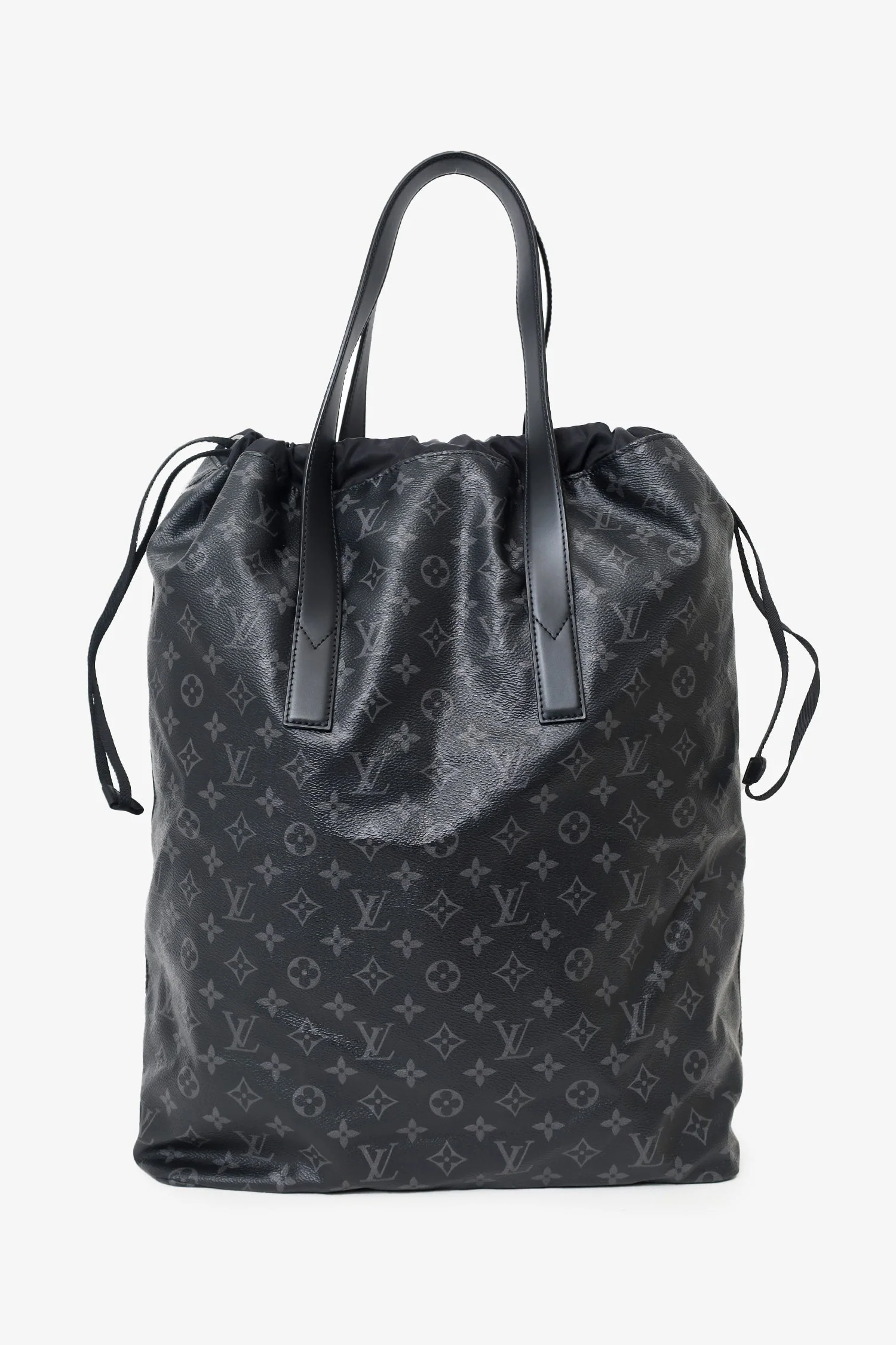 Louis Vuitton 2017 Black Monogram Eclipse Cabas Light Tote - Image 3