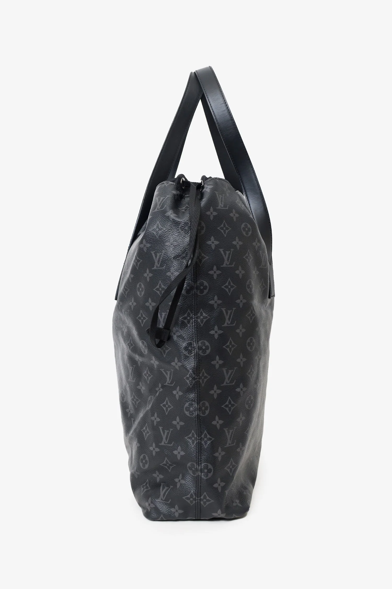 Louis Vuitton 2017 Black Monogram Eclipse Cabas Light Tote - Image 4