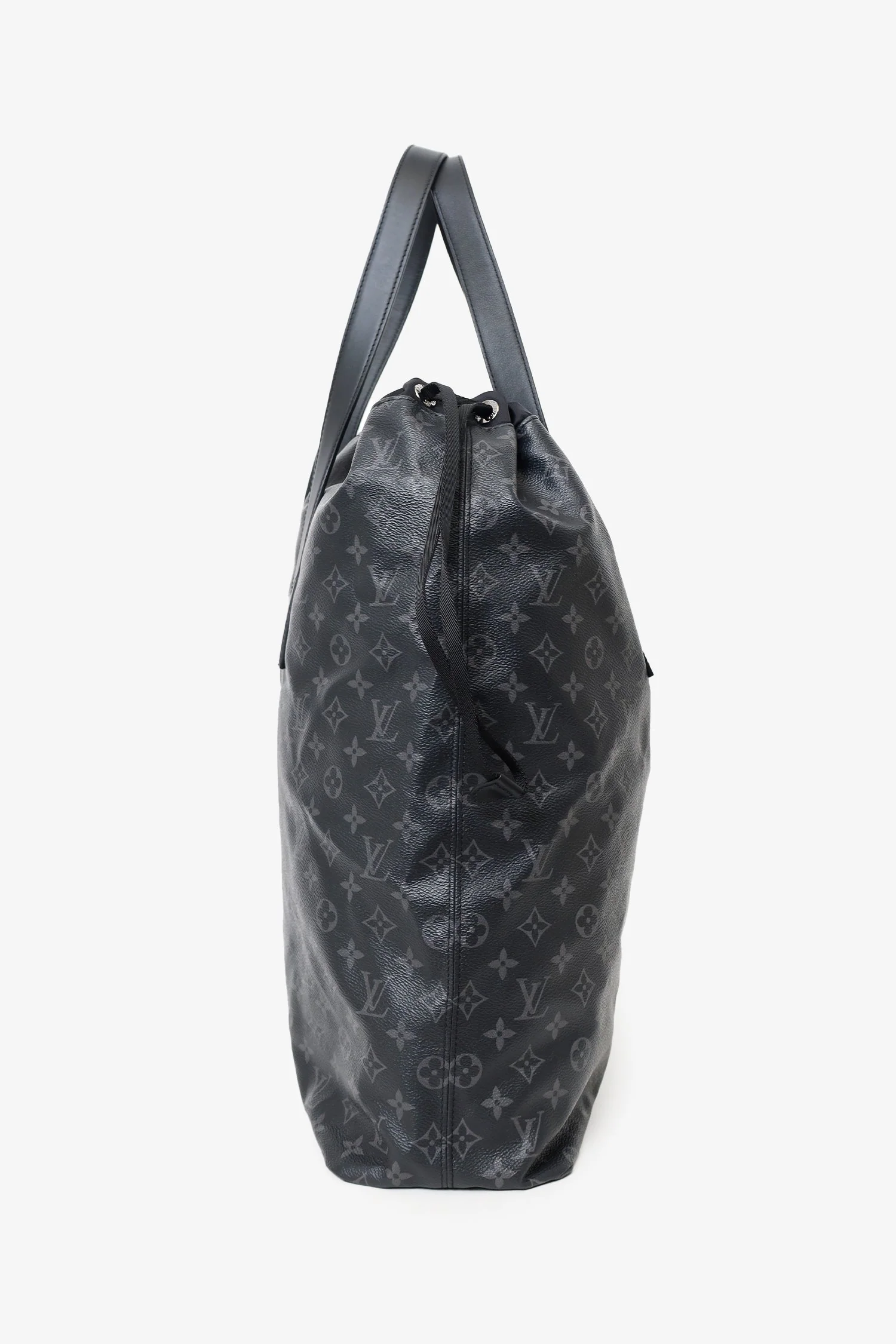 Louis Vuitton 2017 Black Monogram Eclipse Cabas Light Tote - Image 5