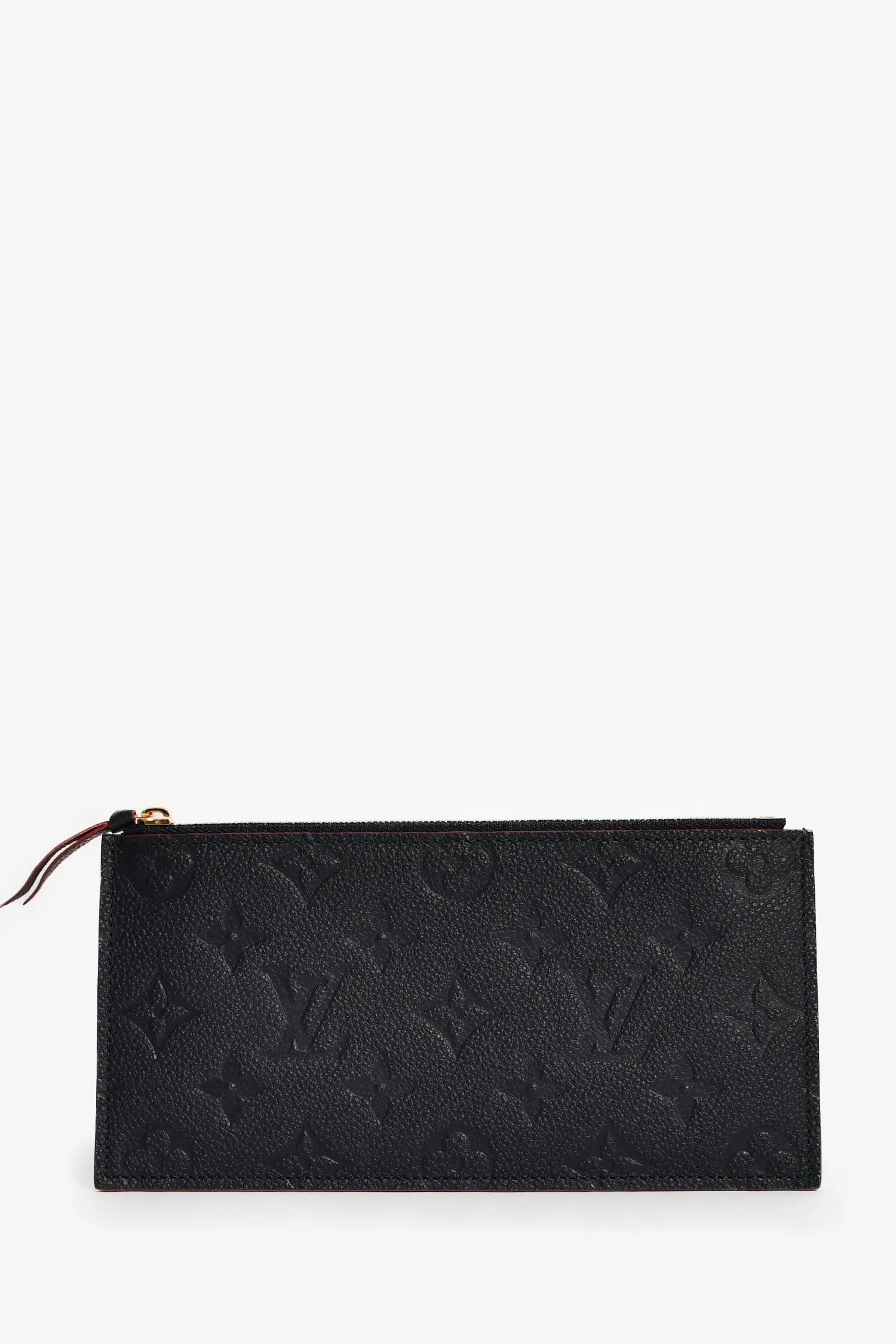 Louis Vuitton 2017 Navy/Red Leather Empriente Felicie Crossbody Bag - Image 8