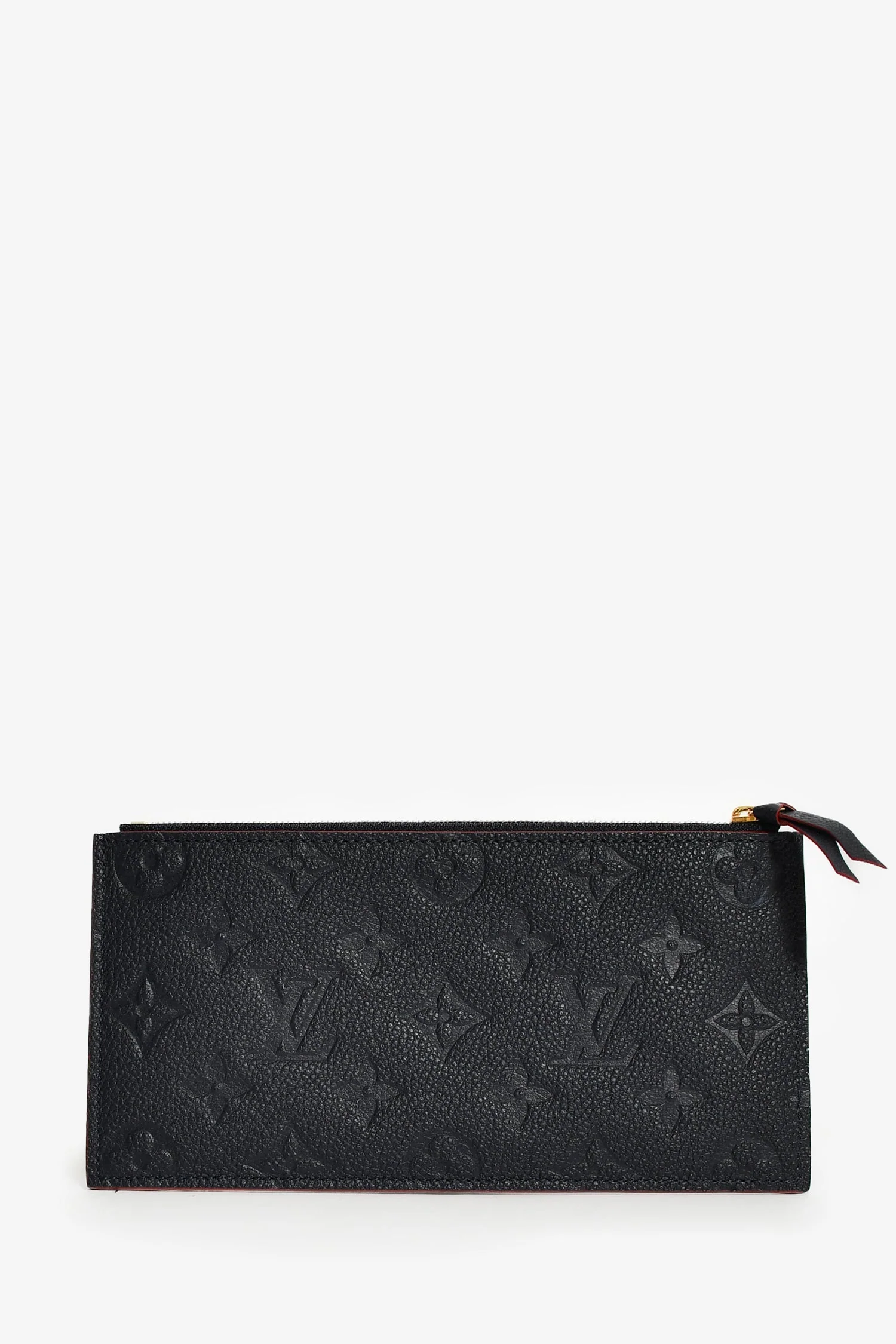 Louis Vuitton 2017 Navy/Red Leather Empriente Felicie Crossbody Bag - Image 9