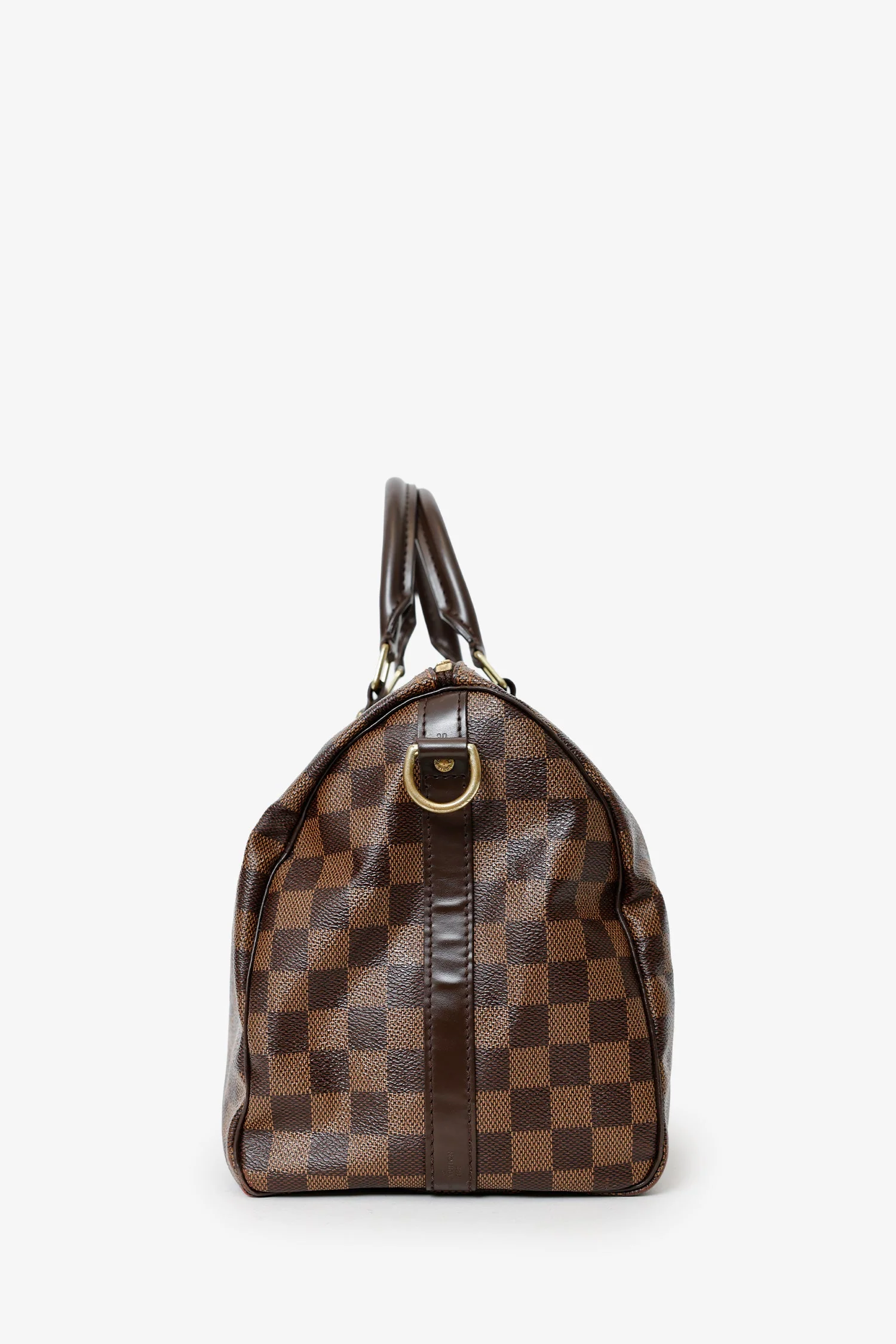 Louis Vuitton 2018 Damier Ebene Speedy 35 Bandouliere - Image 4