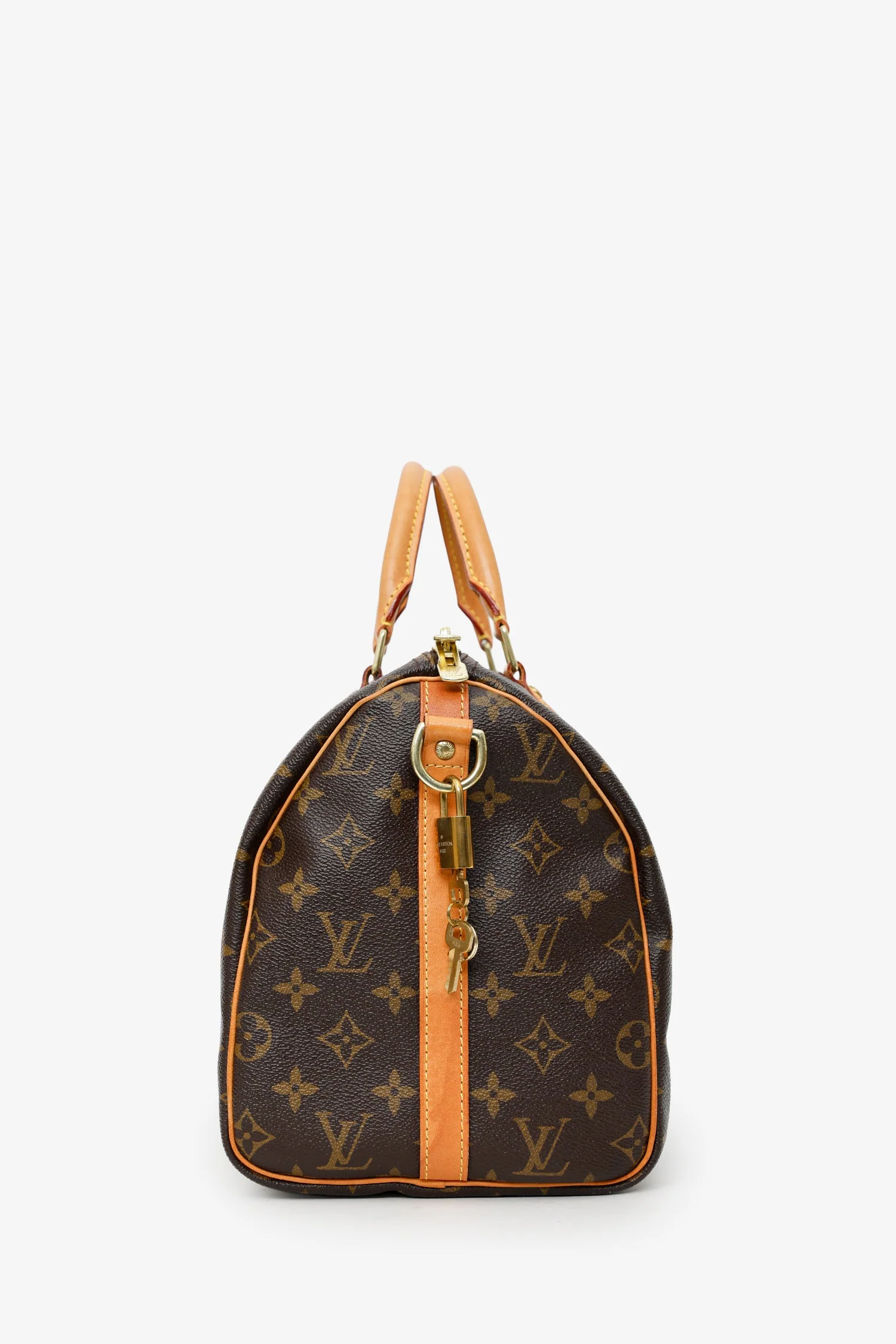 Louis Vuitton 2018 Monogram Speedy 30 With Strap - Image 5
