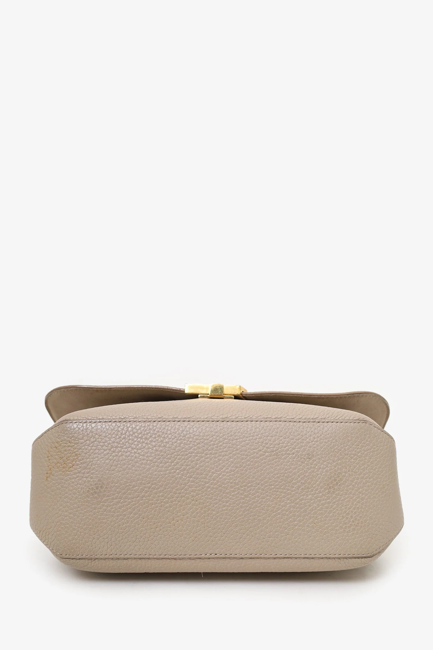 Louis Vuitton 2018 Taupe Leather Taurillon Volta Top Handle (As Is) - Image 6