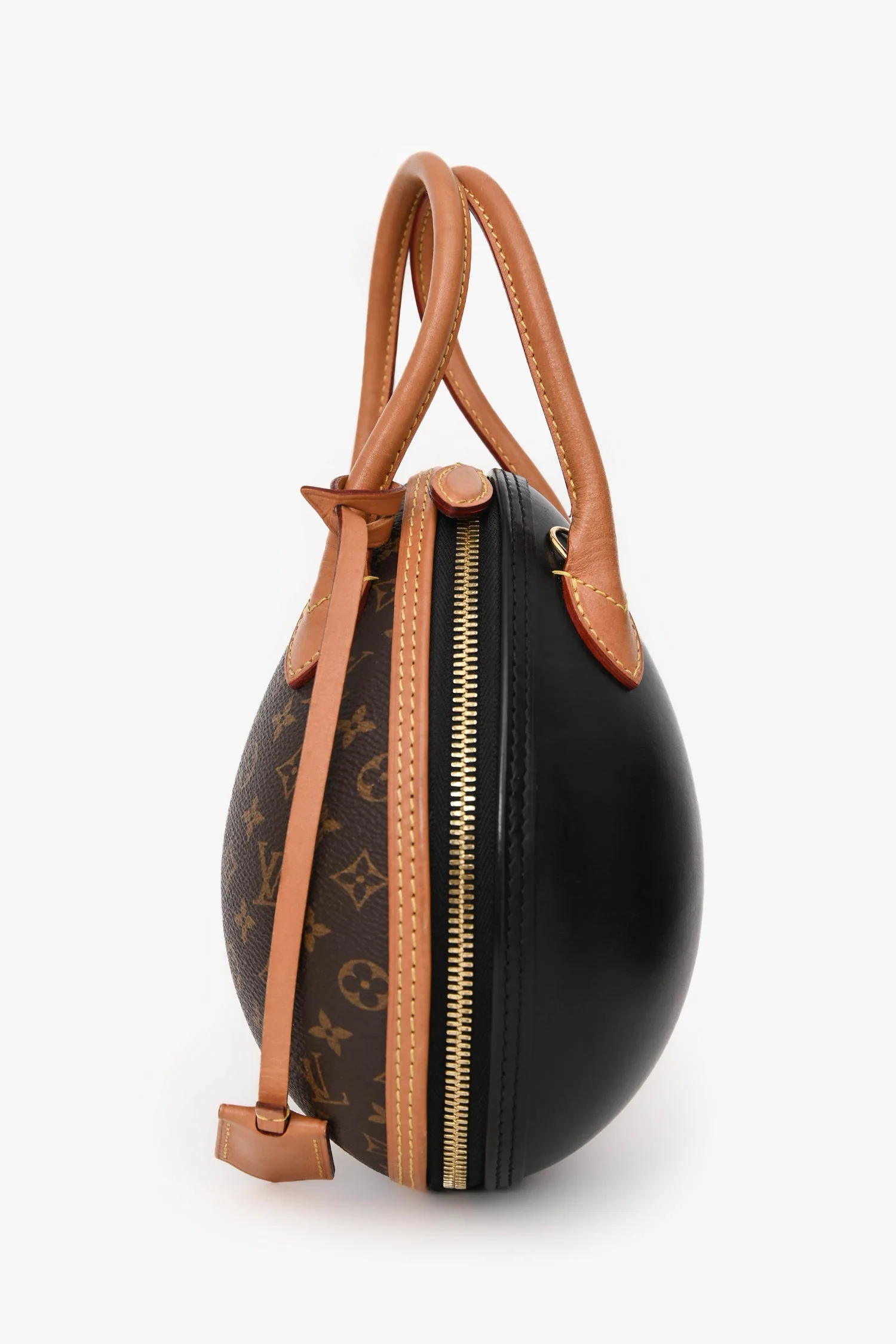Louis Vuitton 2019 Brown Monogram Egg Top Handle With Strap - Image 4