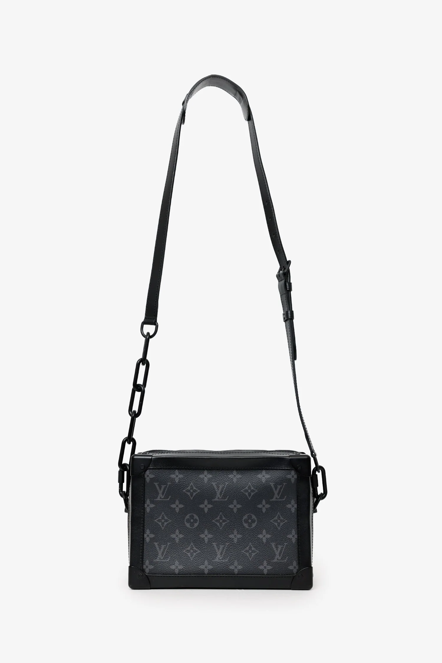 Louis Vuitton 2019 Monogram Eclipse Soft Trunk Bag - Image 6
