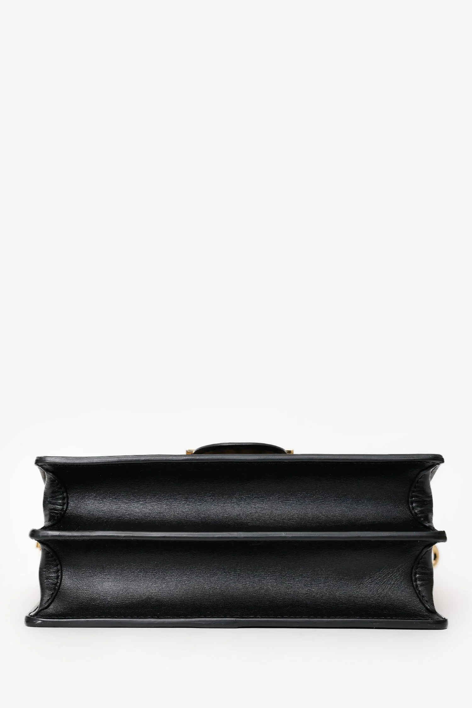 Louis Vuitton 2020 Black/White Jacquard Since 1854 Dauphine MM Bag With Strap - Image 5