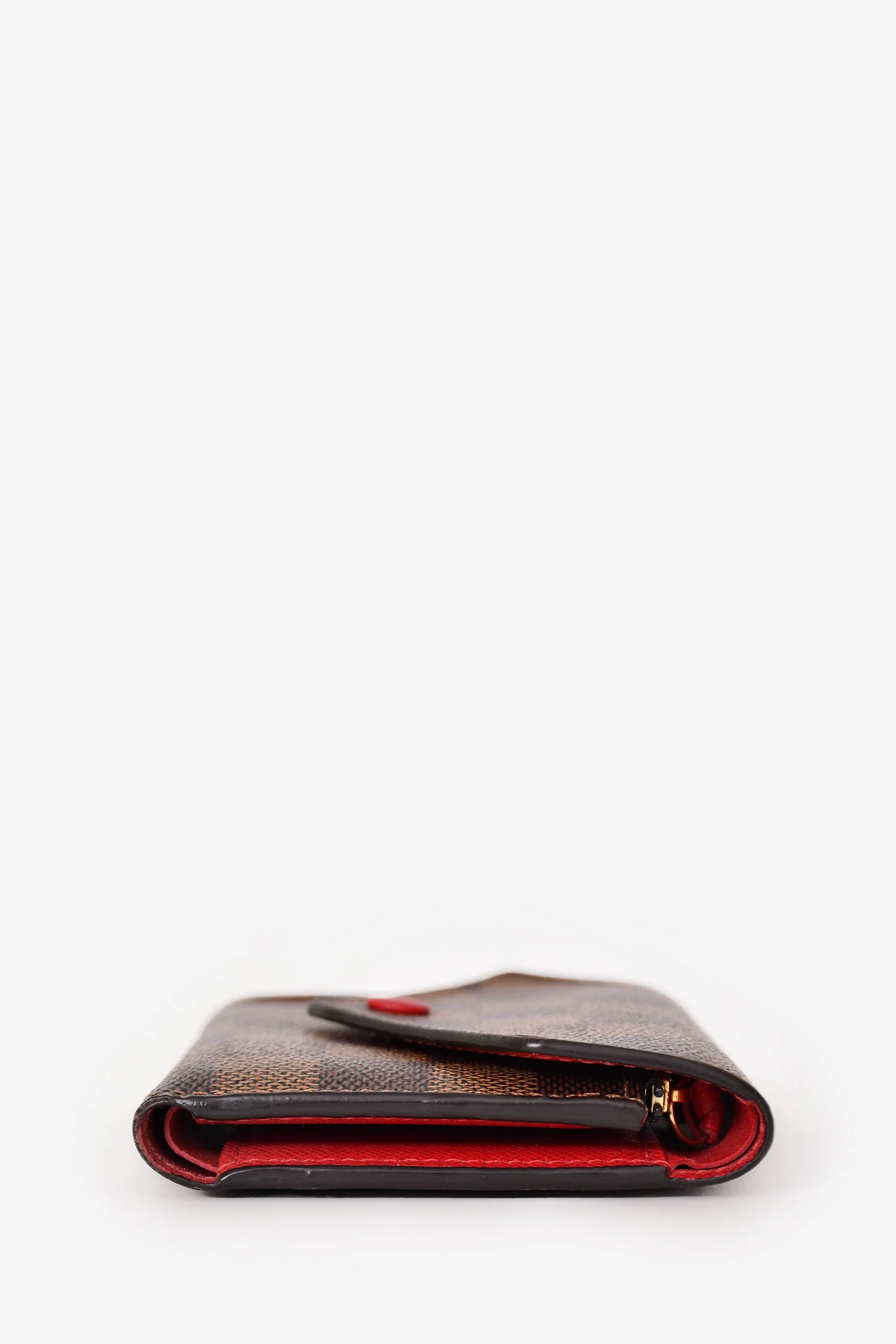 Louis Vuitton 2020 Damier Ebene Victorine Envelope Wallet - Image 3