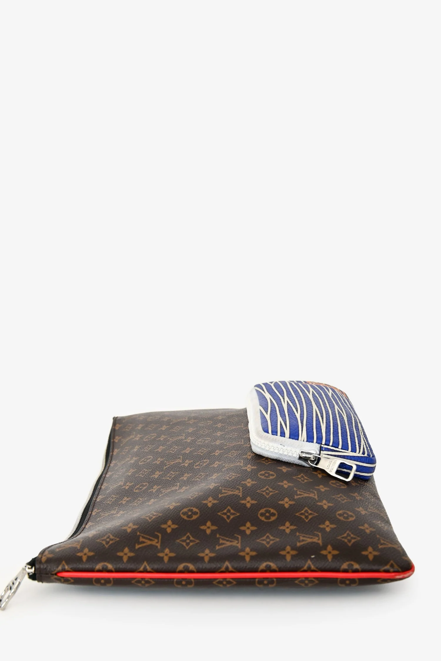 Louis Vuitton 2020 Monogram A4 Multipocket Pochette - Image 3