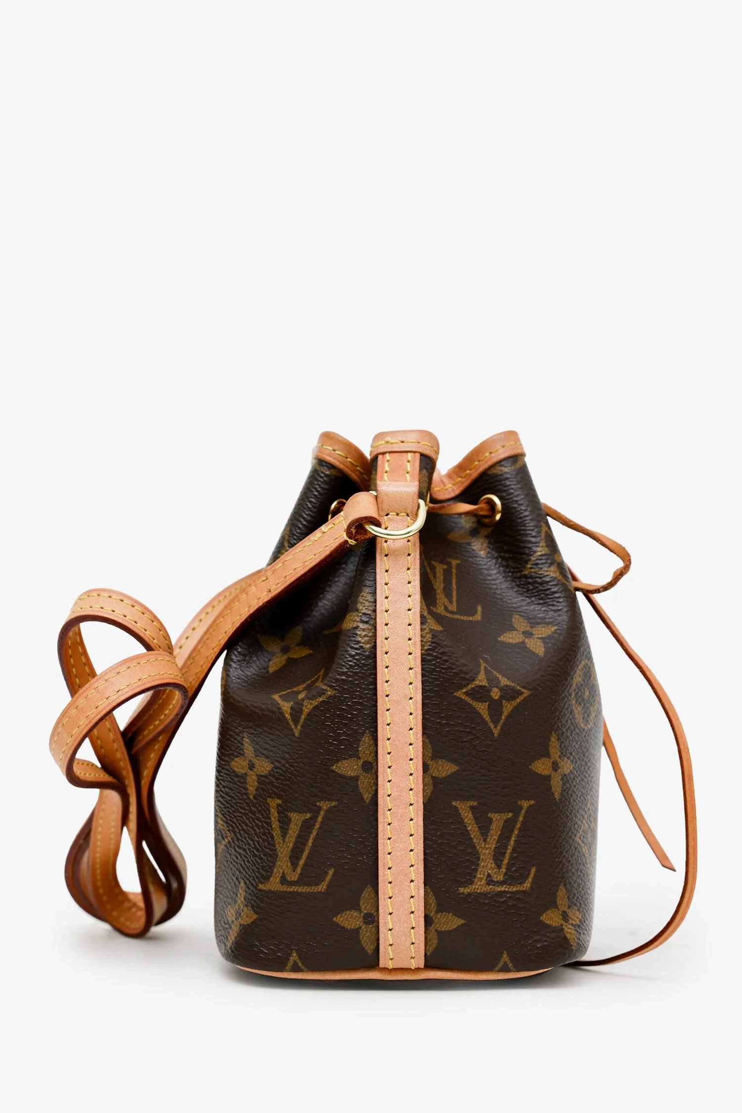 Louis Vuitton 2020 Monogram Nano Noe Bucket Bag - Image 3