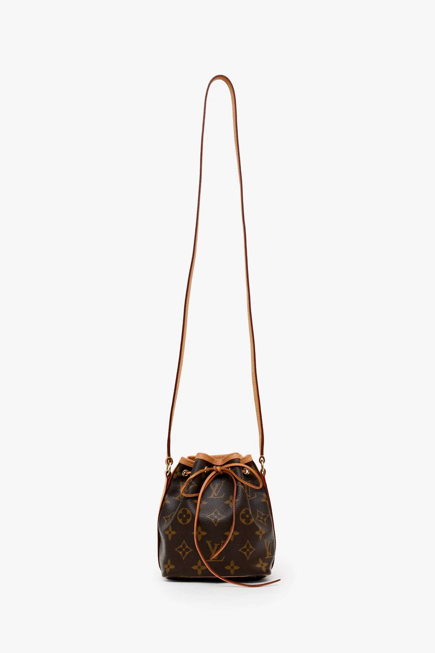 Louis Vuitton 2020 Monogram Nano Noe Bucket Bag - Image 6