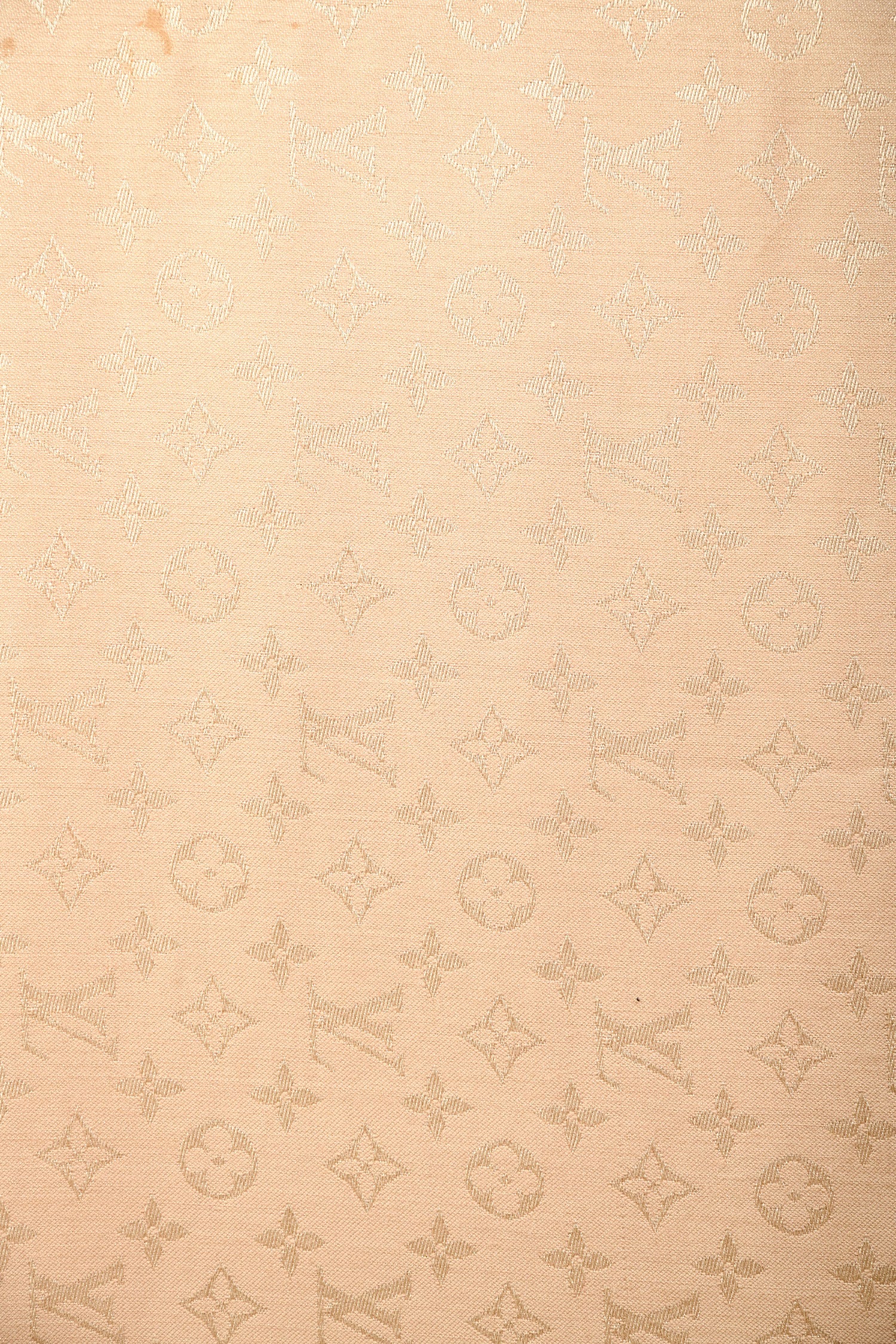 Louis Vuitton Beige Silk/Wool Monogram Scarf - Image 2