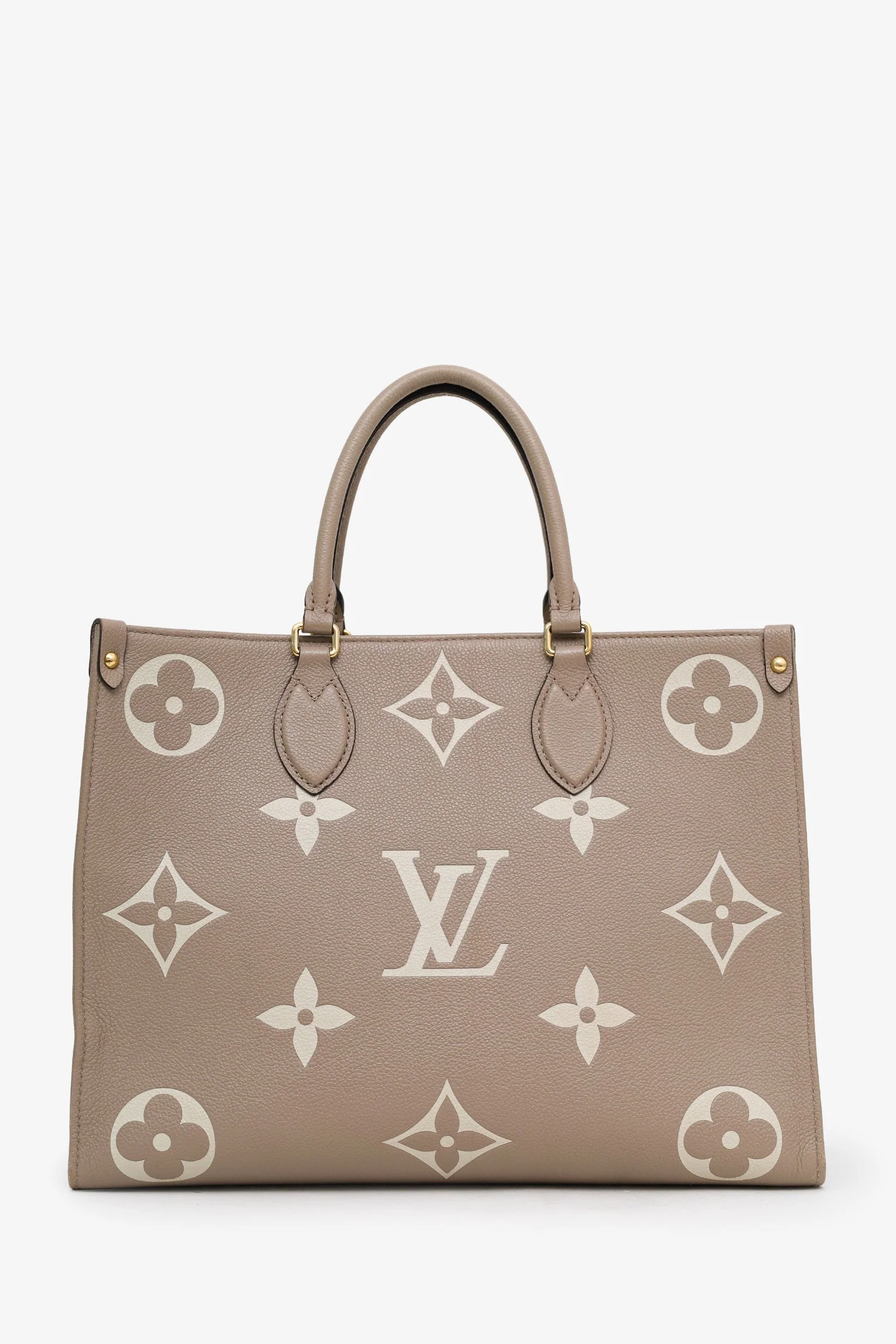 Louis Vuitton Bicolour Monogram Empreinte Leather OnTheGo MM - Image 2