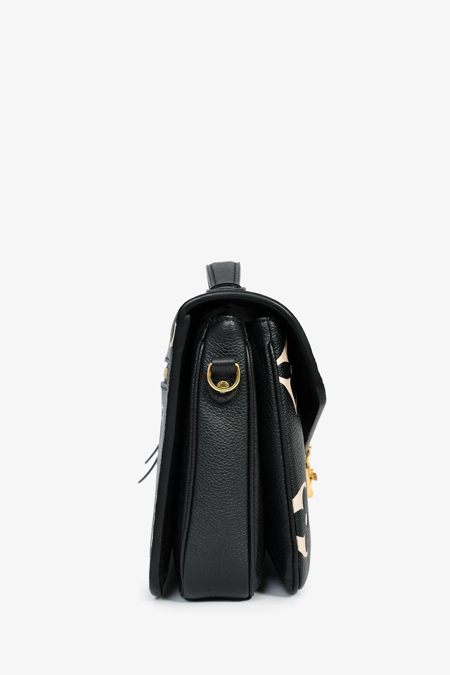 Louis Vuitton Black Bicolour Monogram Empreinte Leather Pochette Metis - Image 3