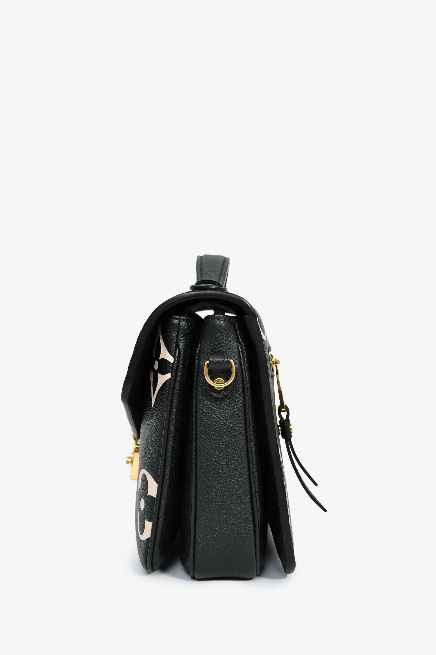 Louis Vuitton Black Bicolour Monogram Empreinte Leather Pochette Metis - Image 4