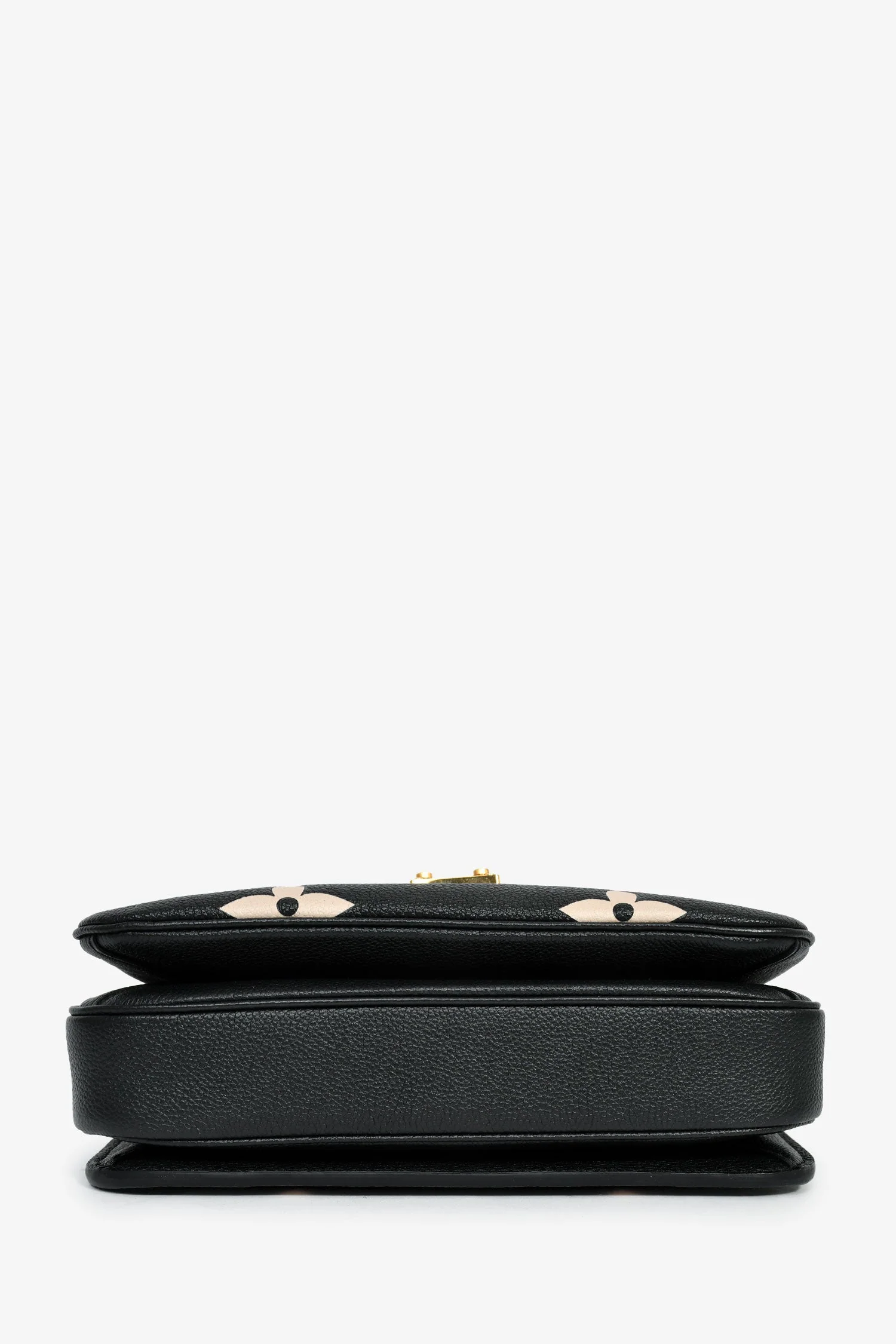 Louis Vuitton Black Bicolour Monogram Empreinte Leather Pochette Metis - Image 5