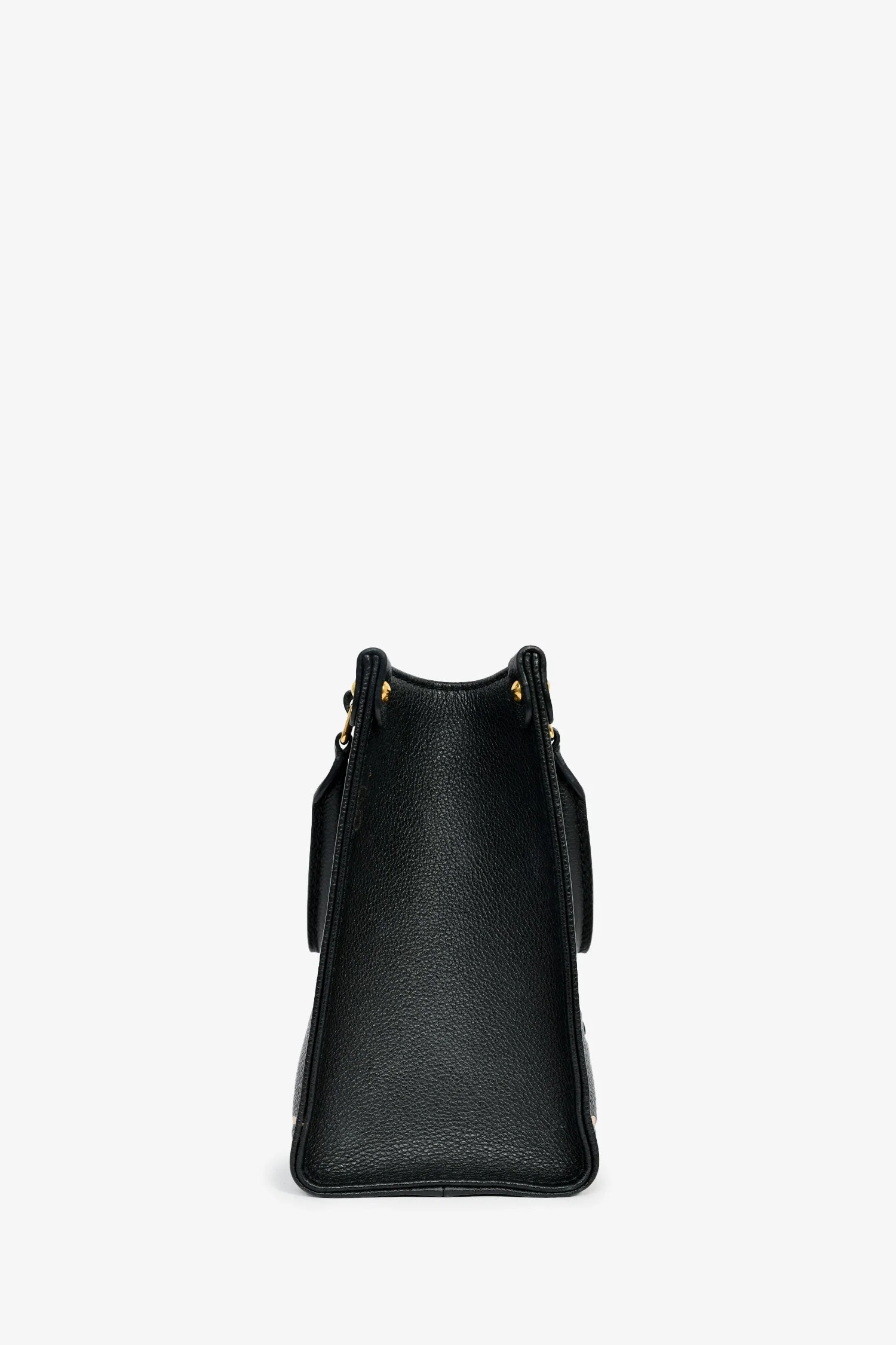 Louis Vuitton Black/Cream Leather Monogram Empreinte OnTheGo PM With Strap - Image 3