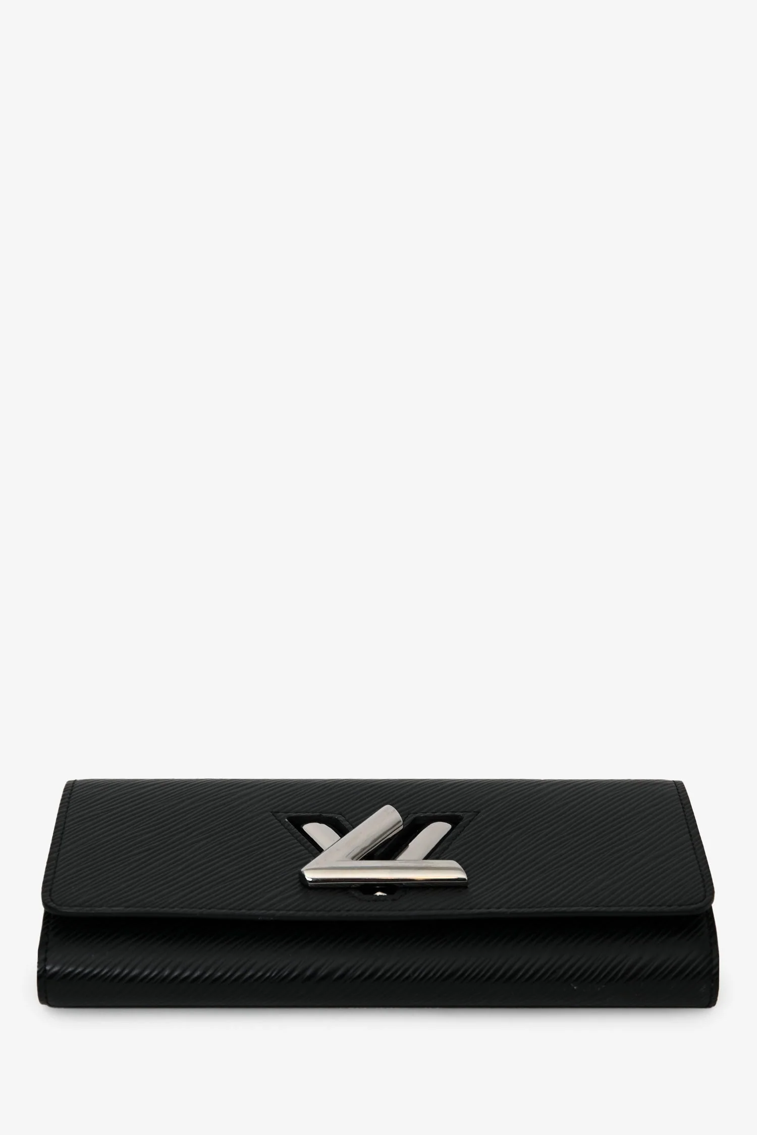 Louis Vuitton Black Epi Leather Twist Wallet - Image 5
