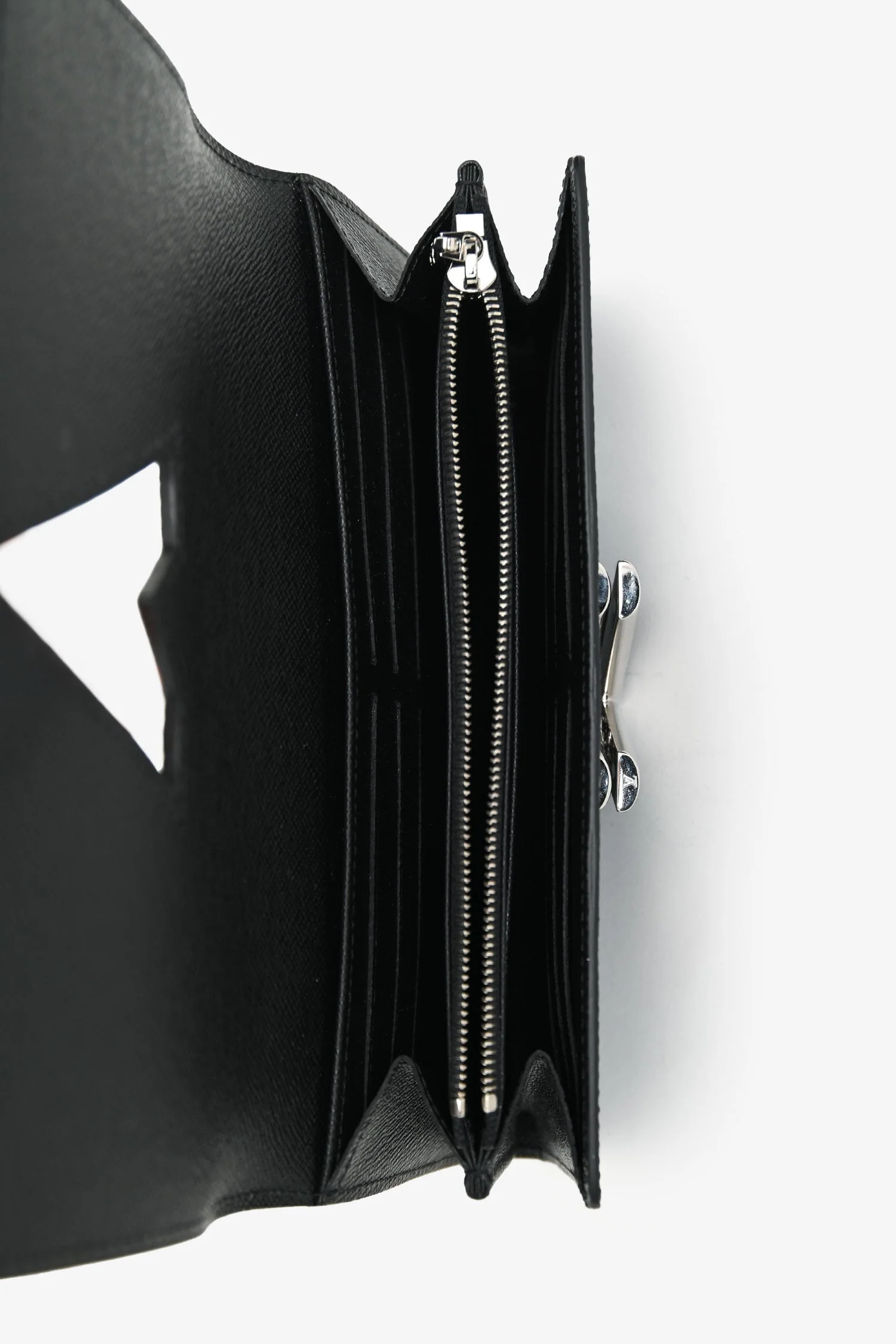 Louis Vuitton Black Epi Leather Twist Wallet - Image 6