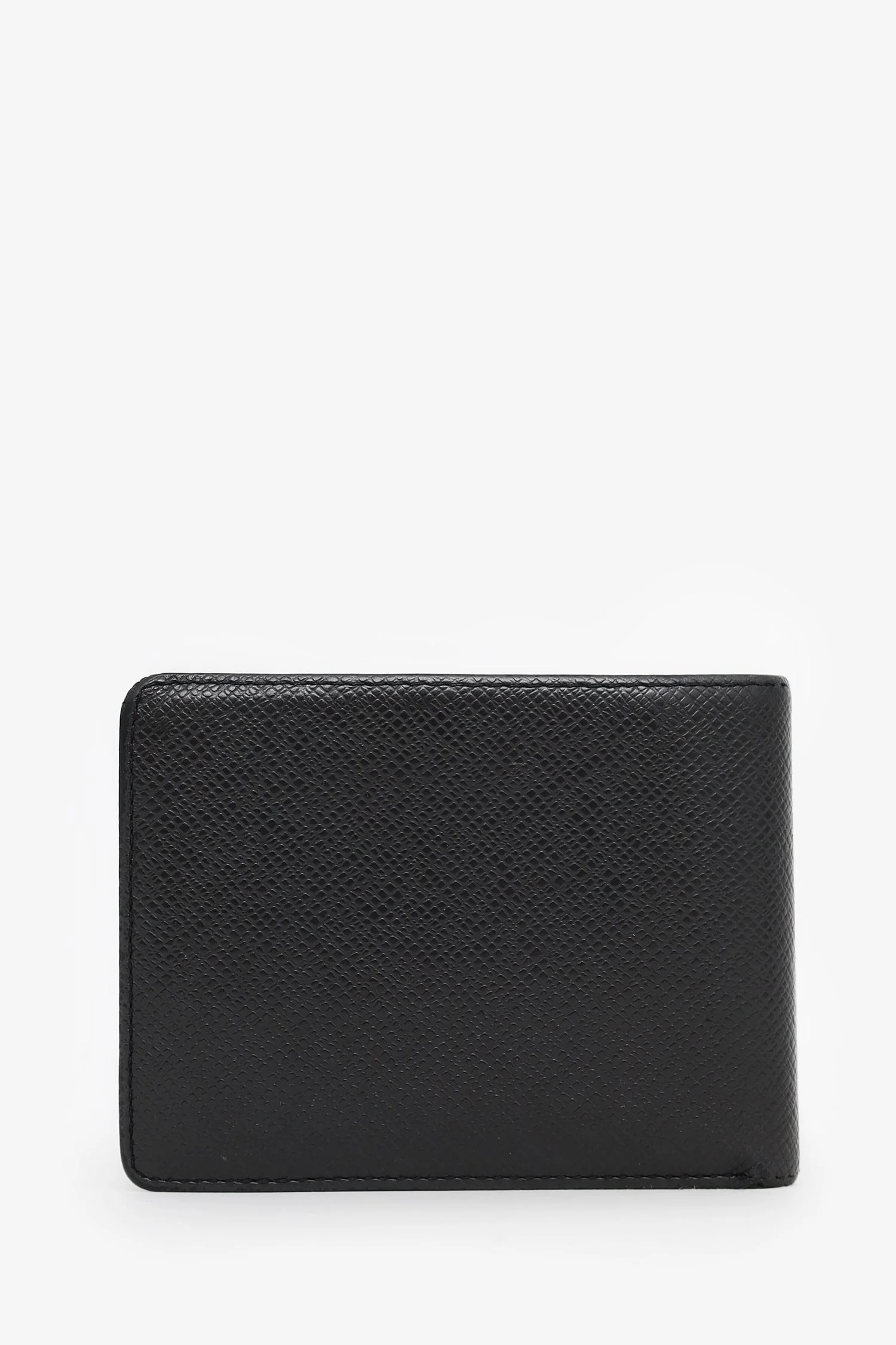 Louis Vuitton Black Leather Bi-Fold Wallet - Image 2