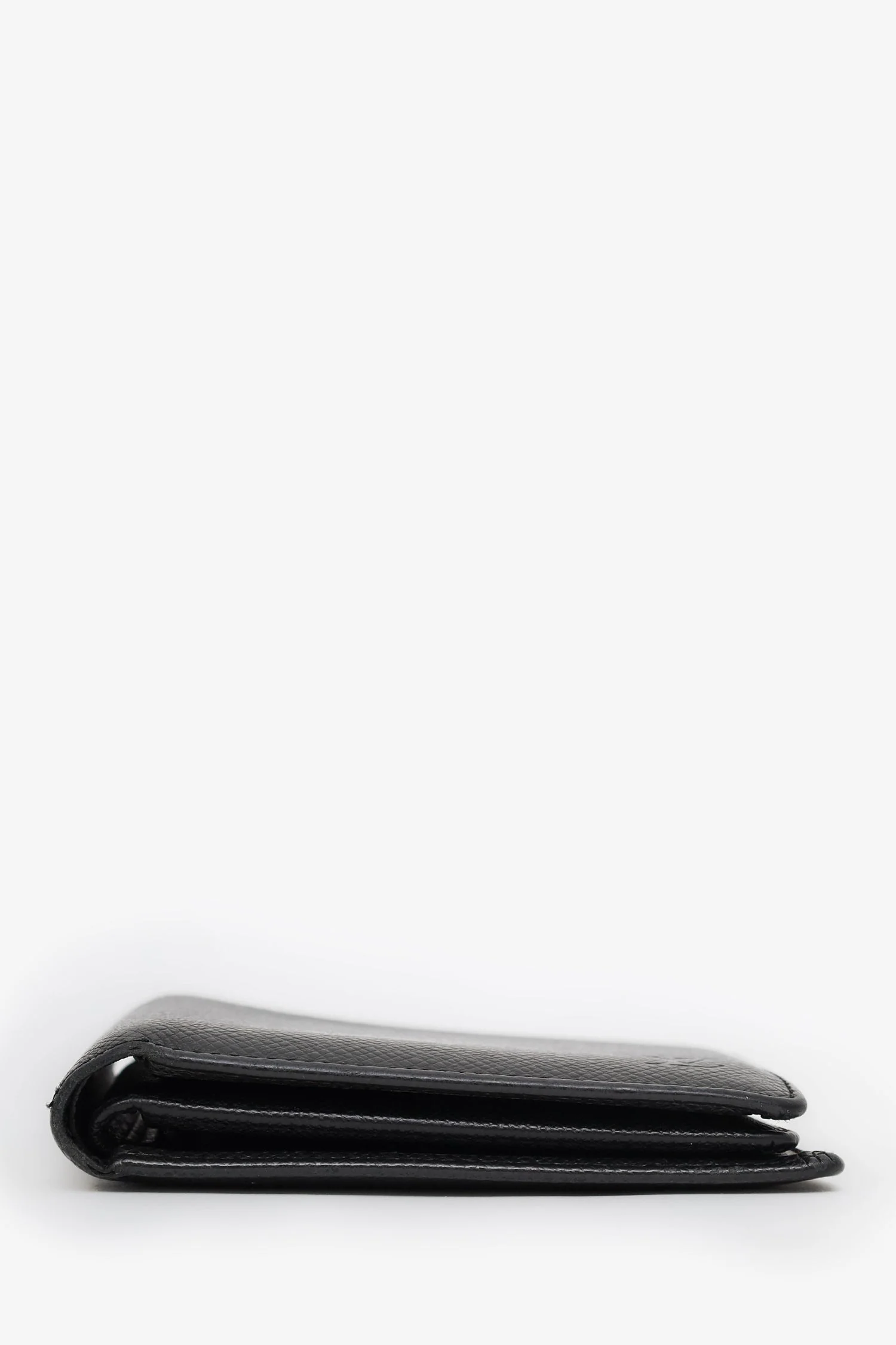 Louis Vuitton Black Leather Bi-Fold Wallet - Image 7