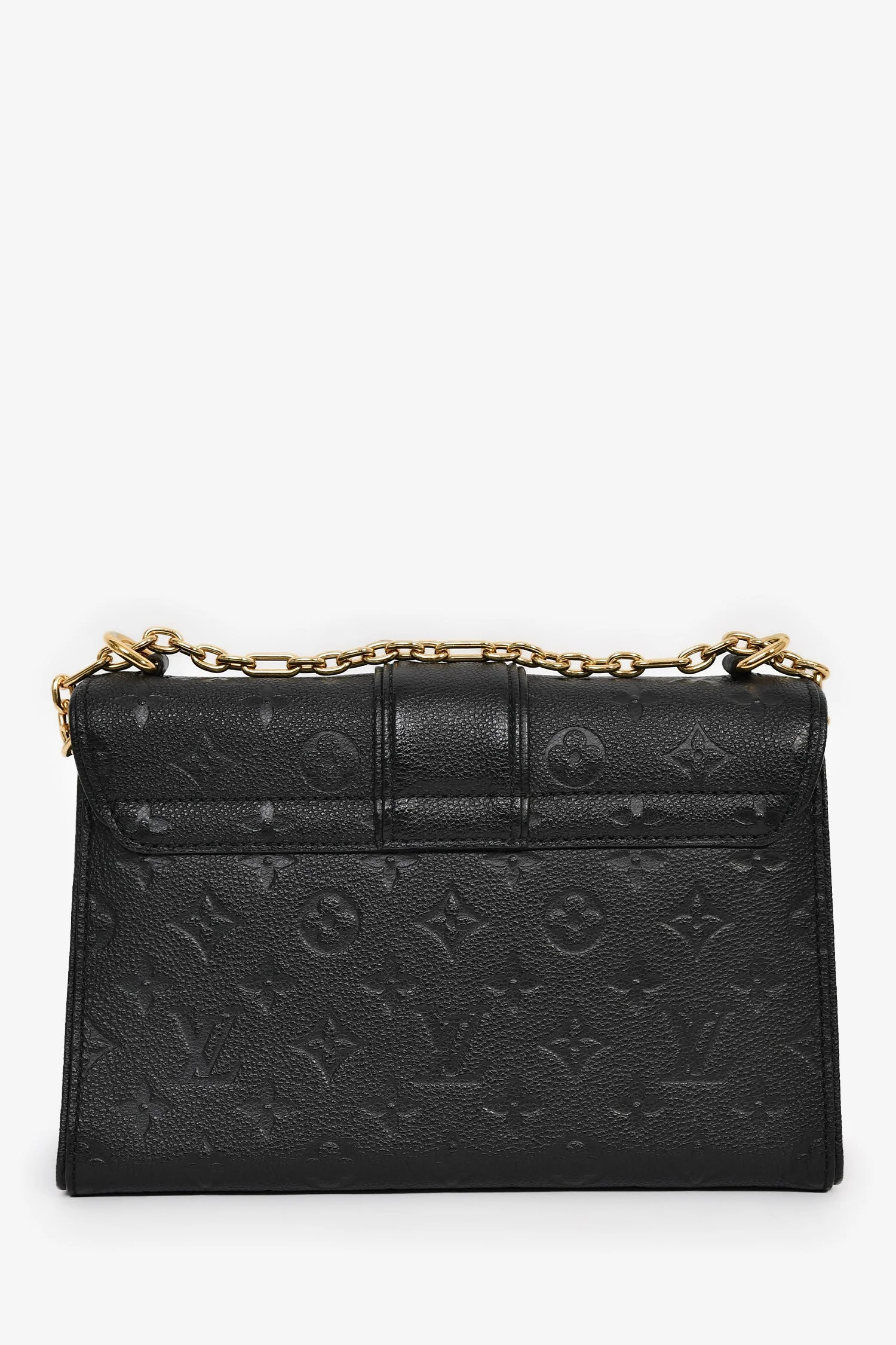 Louis Vuitton Black Leather Empriente 'Saint Suplice' Shoulder Bag - Image 2