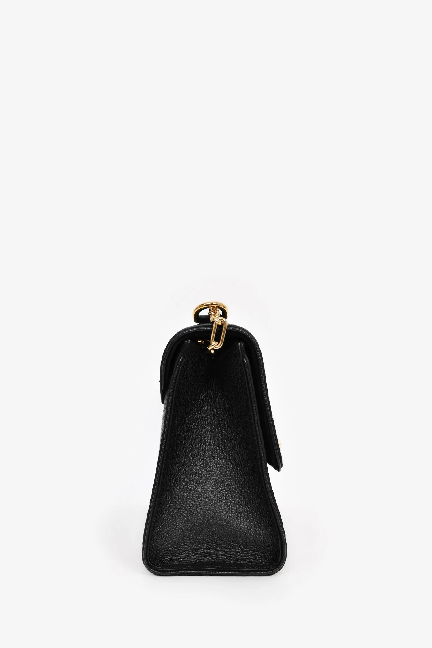 Louis Vuitton Black Leather Empriente 'Saint Suplice' Shoulder Bag - Image 3