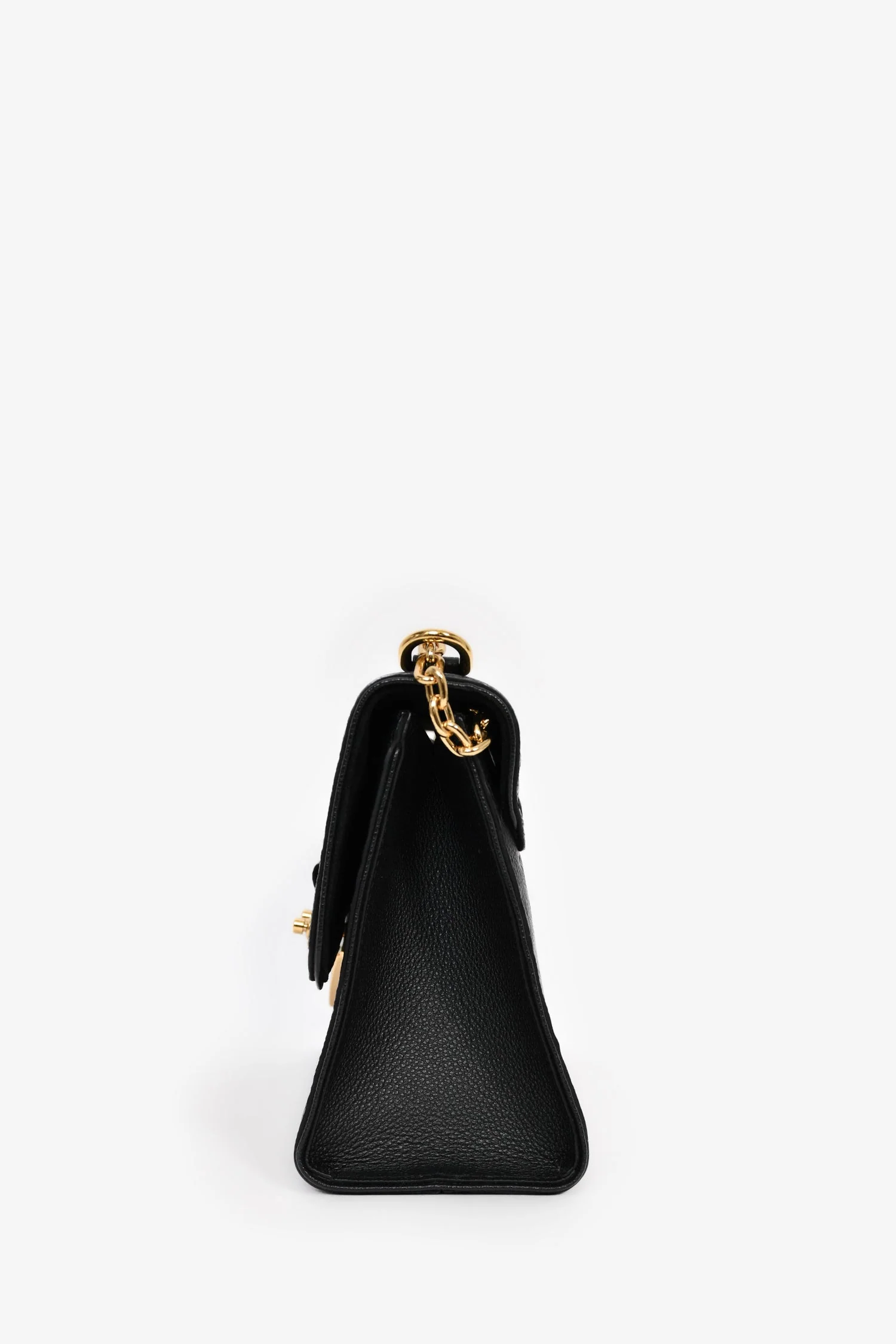 Louis Vuitton Black Leather Empriente 'Saint Suplice' Shoulder Bag - Image 4