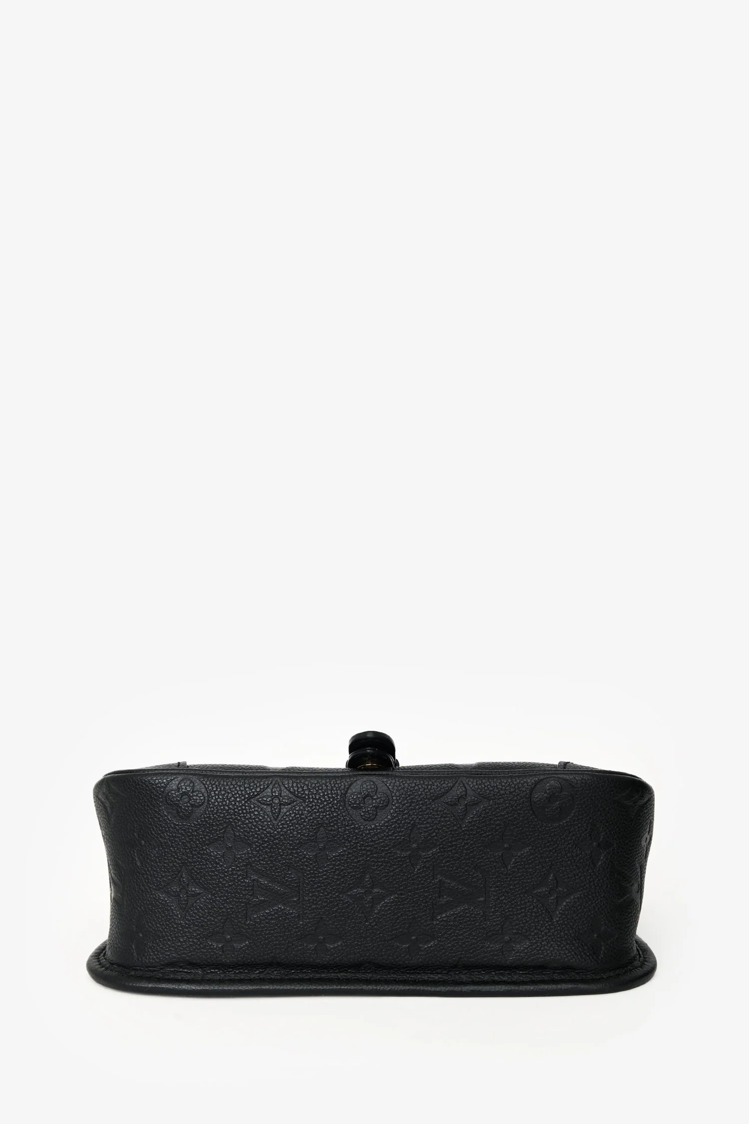 Louis Vuitton Black Leather Monogram Empreinte 'Diane' Crossbody Bag - Image 5