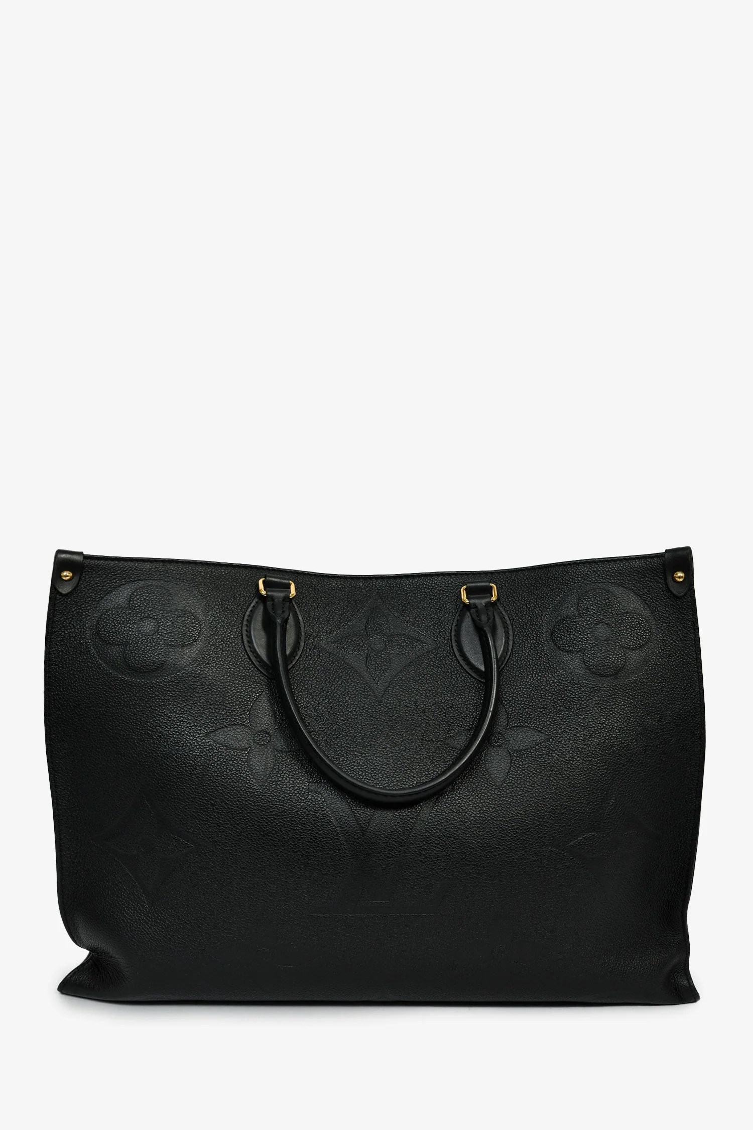 Louis Vuitton Black Leather Monogram Empriente OnTheGo GM Tote Bag - Image 2
