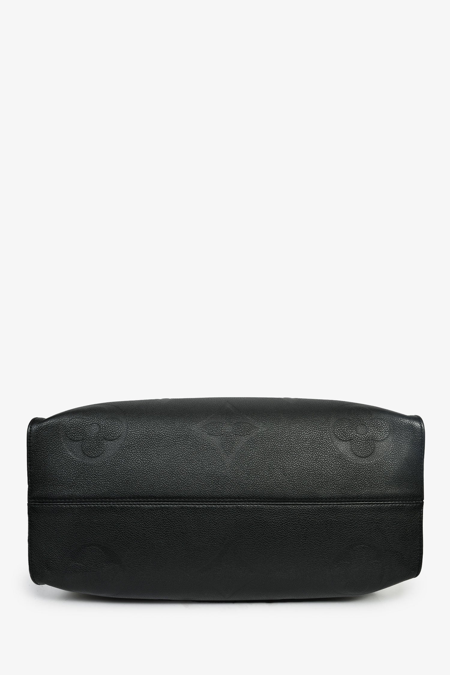 Louis Vuitton Black Leather Monogram Empriente OnTheGo GM Tote Bag - Image 5
