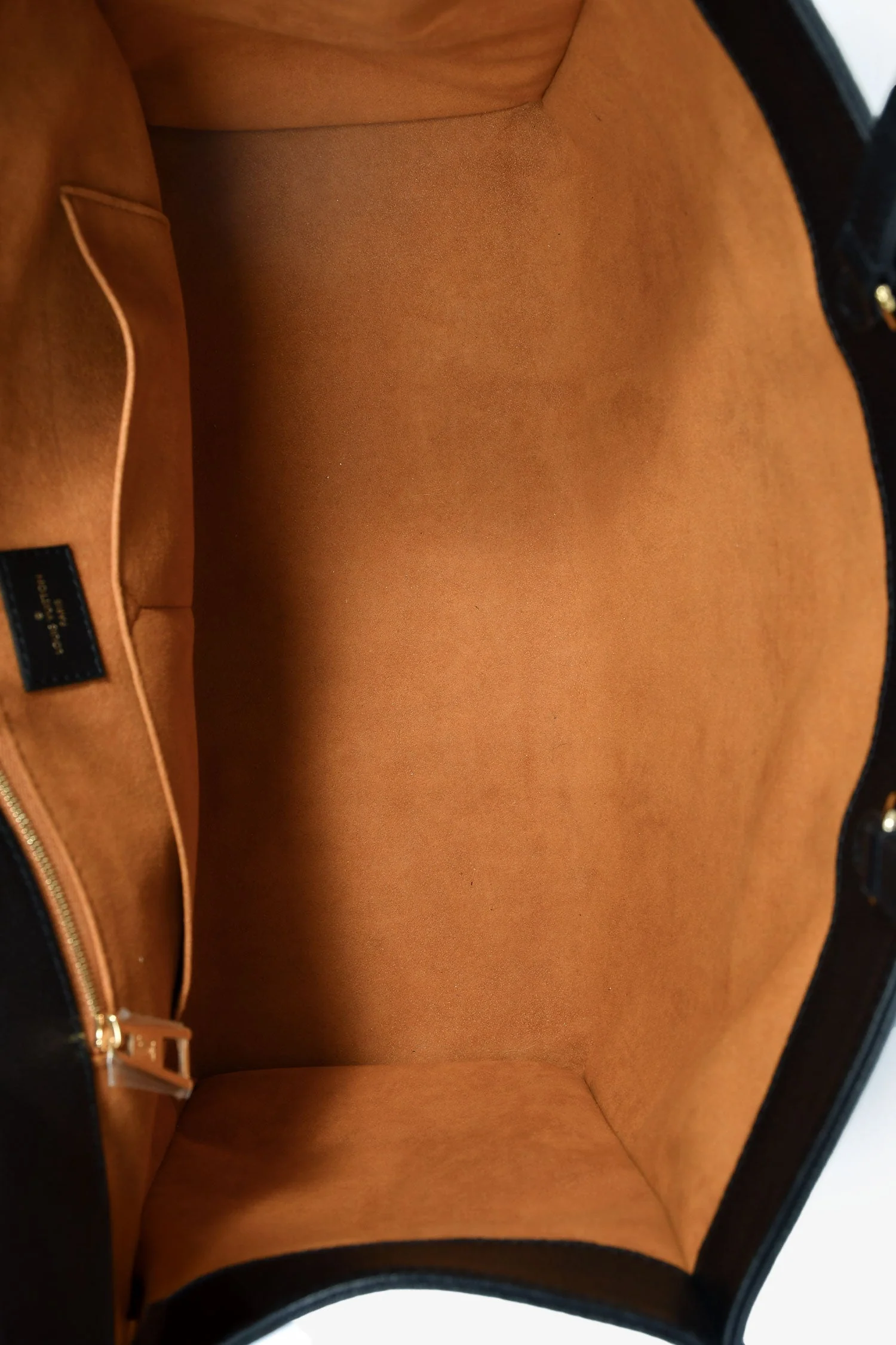 Louis Vuitton Black Leather Monogram Empriente OnTheGo GM Tote Bag - Image 6