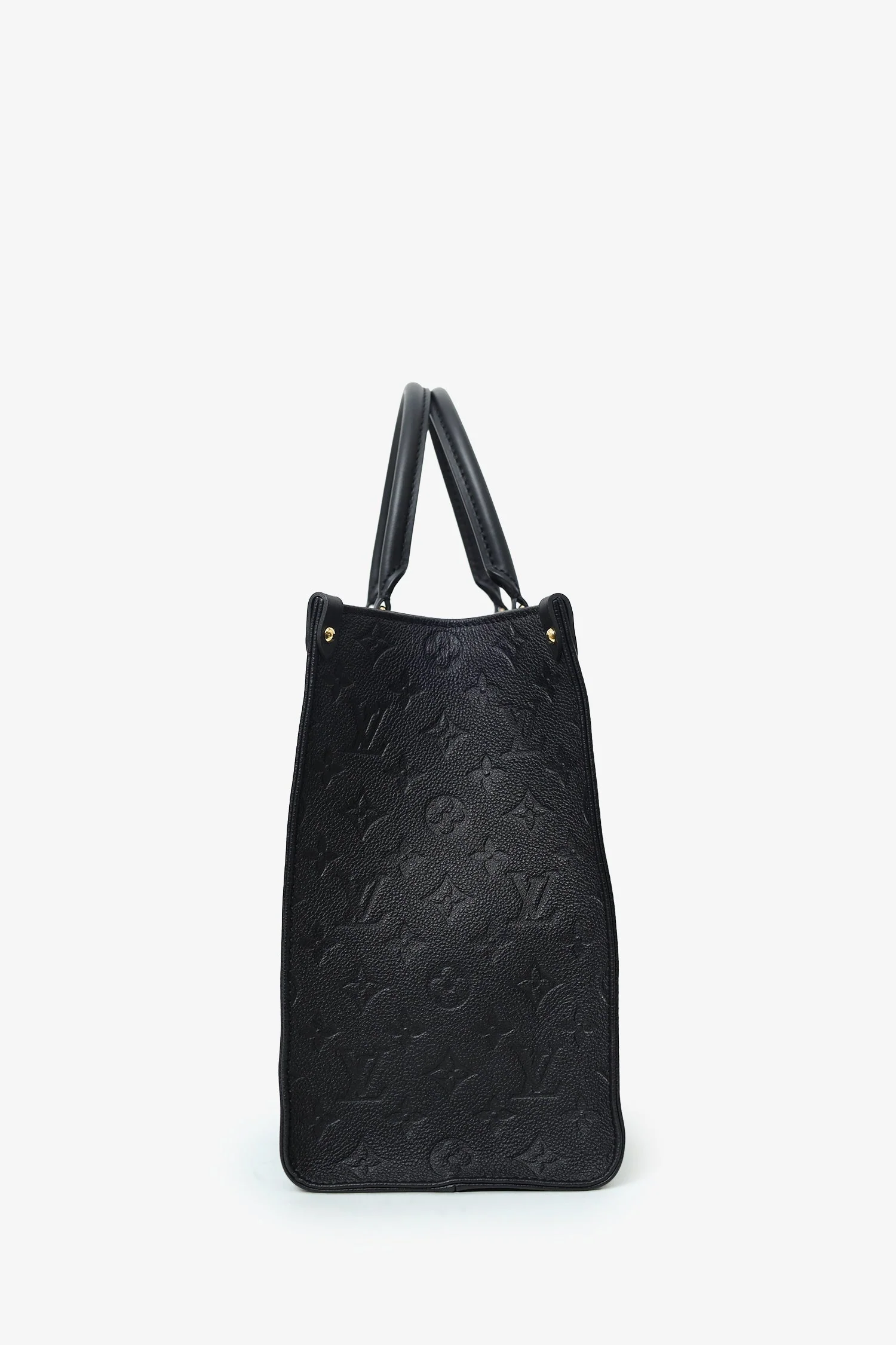 Louis Vuitton Black Monogram Empreinte Leather OnTheGo MM - Image 3