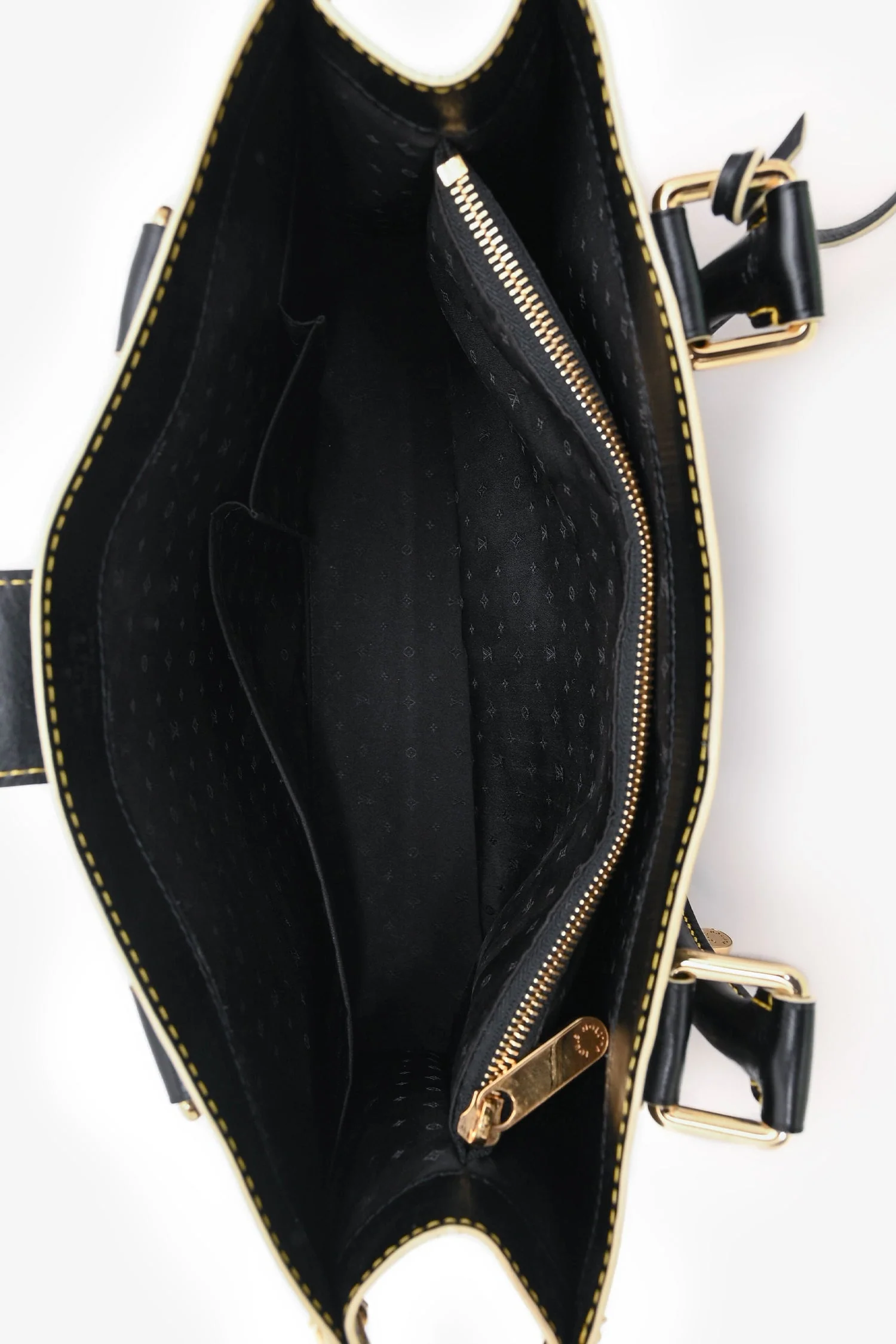 Louis Vuitton Black Suhali Leather Le Fabuleux Tote - Image 8