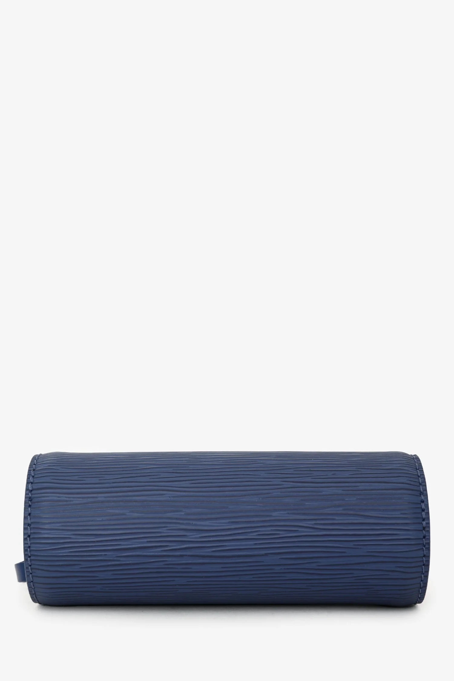 Louis Vuitton Blue Epi Leather Soufflot Pouch - Image 5