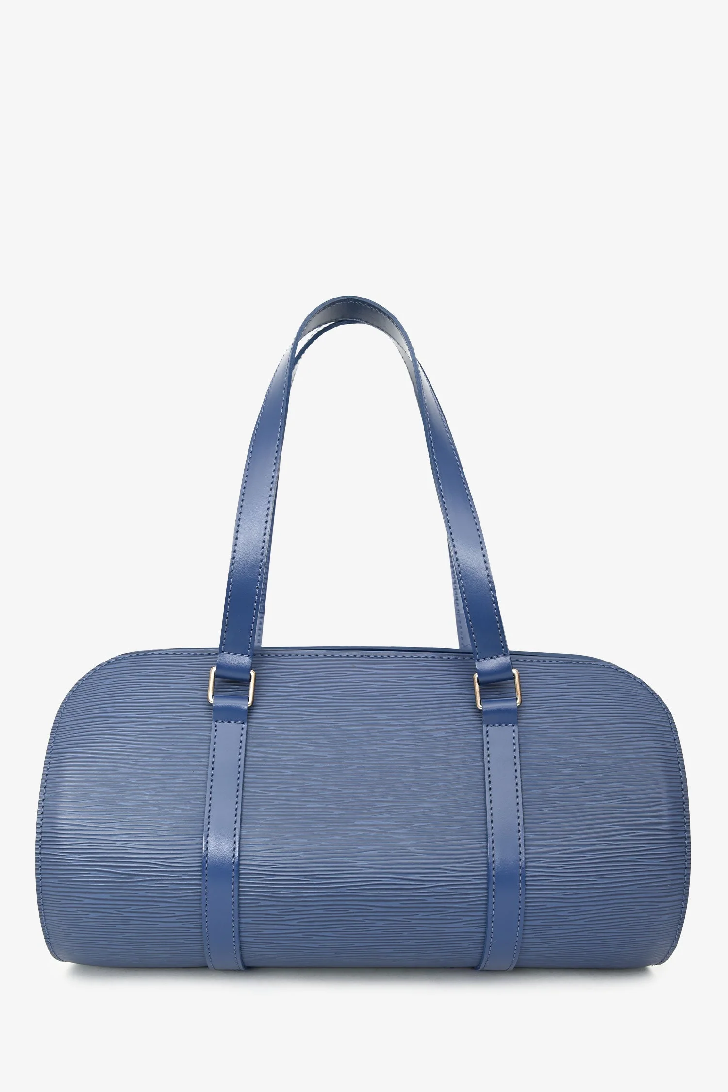 Louis Vuitton Blue Epi Leather 'Soufflot' Shoulder Bag - Image 2