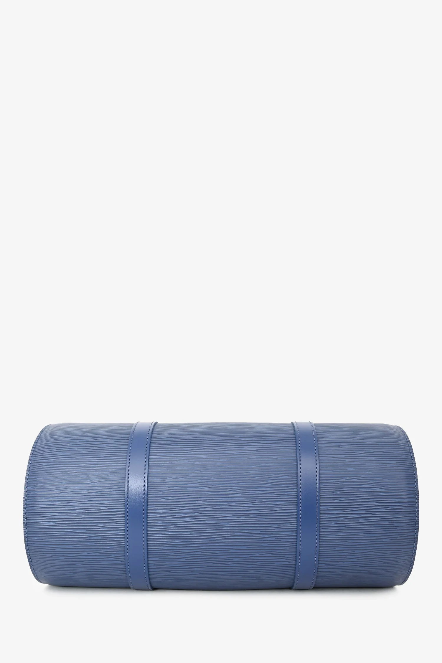 Louis Vuitton Blue Epi Leather 'Soufflot' Shoulder Bag - Image 5